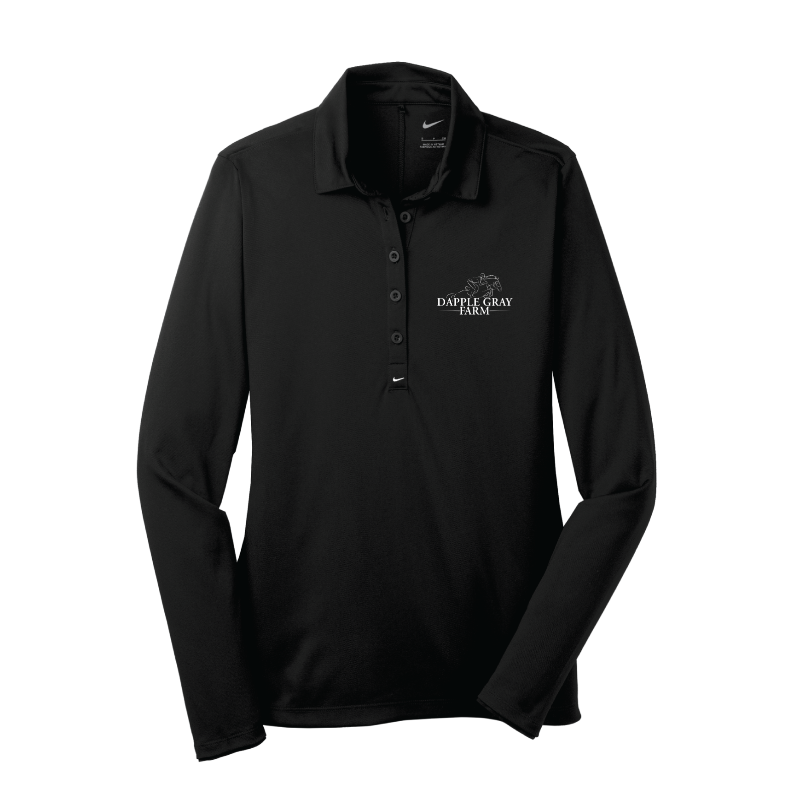 Dapple Gray Farm Women's Nike Tech Dri-FIT Long Sleeve Polo