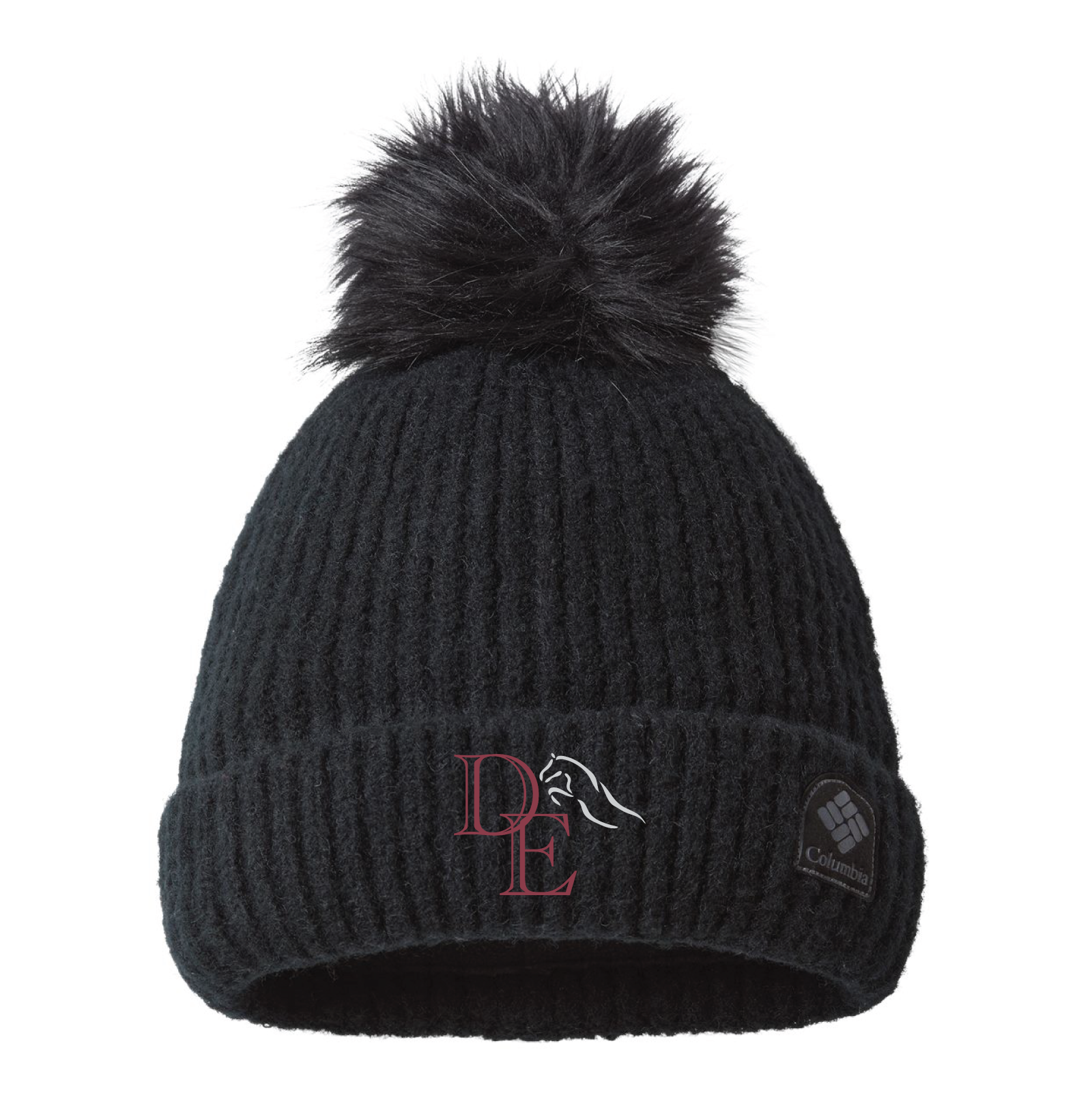 Delacreme Equestrian Columbia Winter Pom Beanie