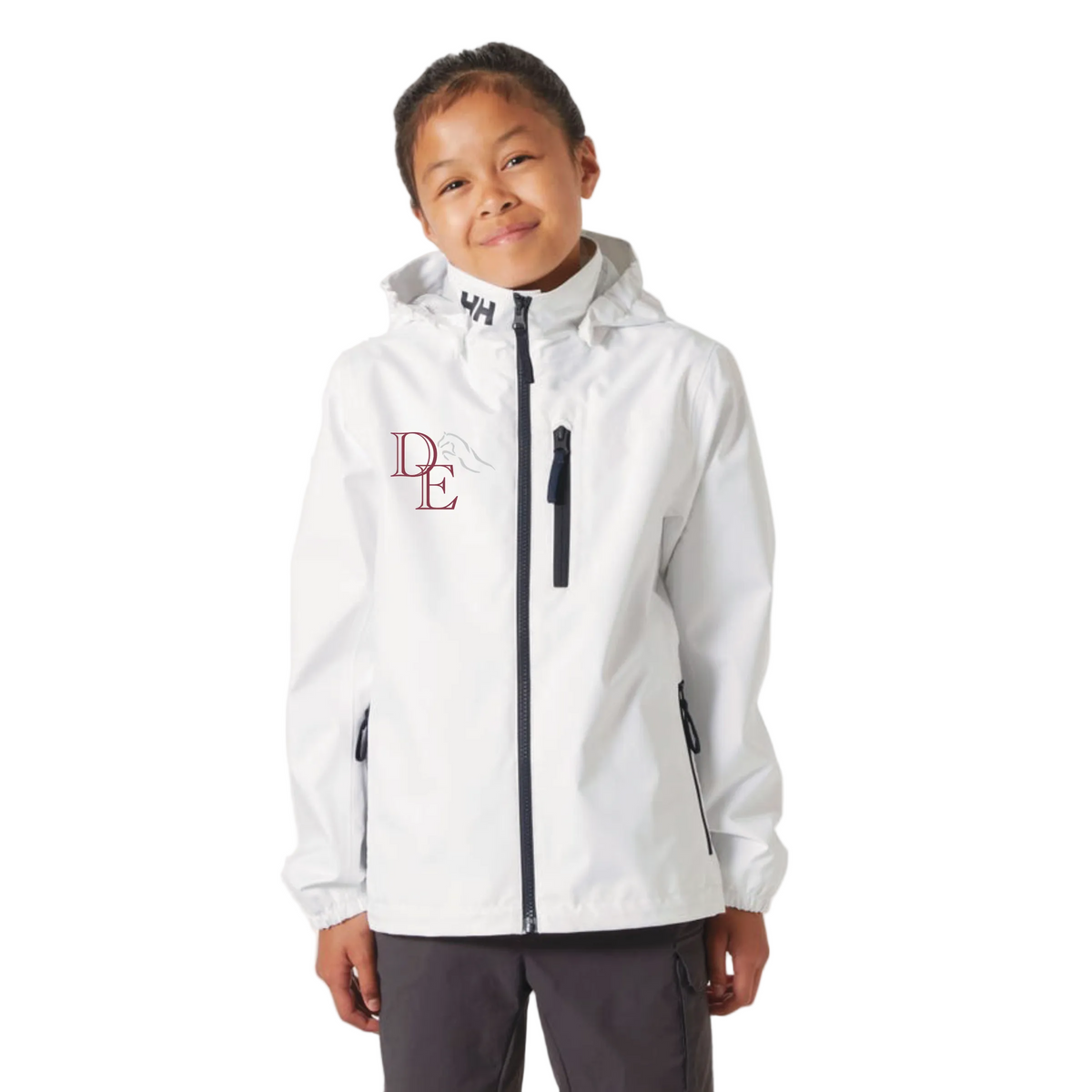 Delacreme Equestrian Juniors' Helly Hansen Crew Hooded Jacket