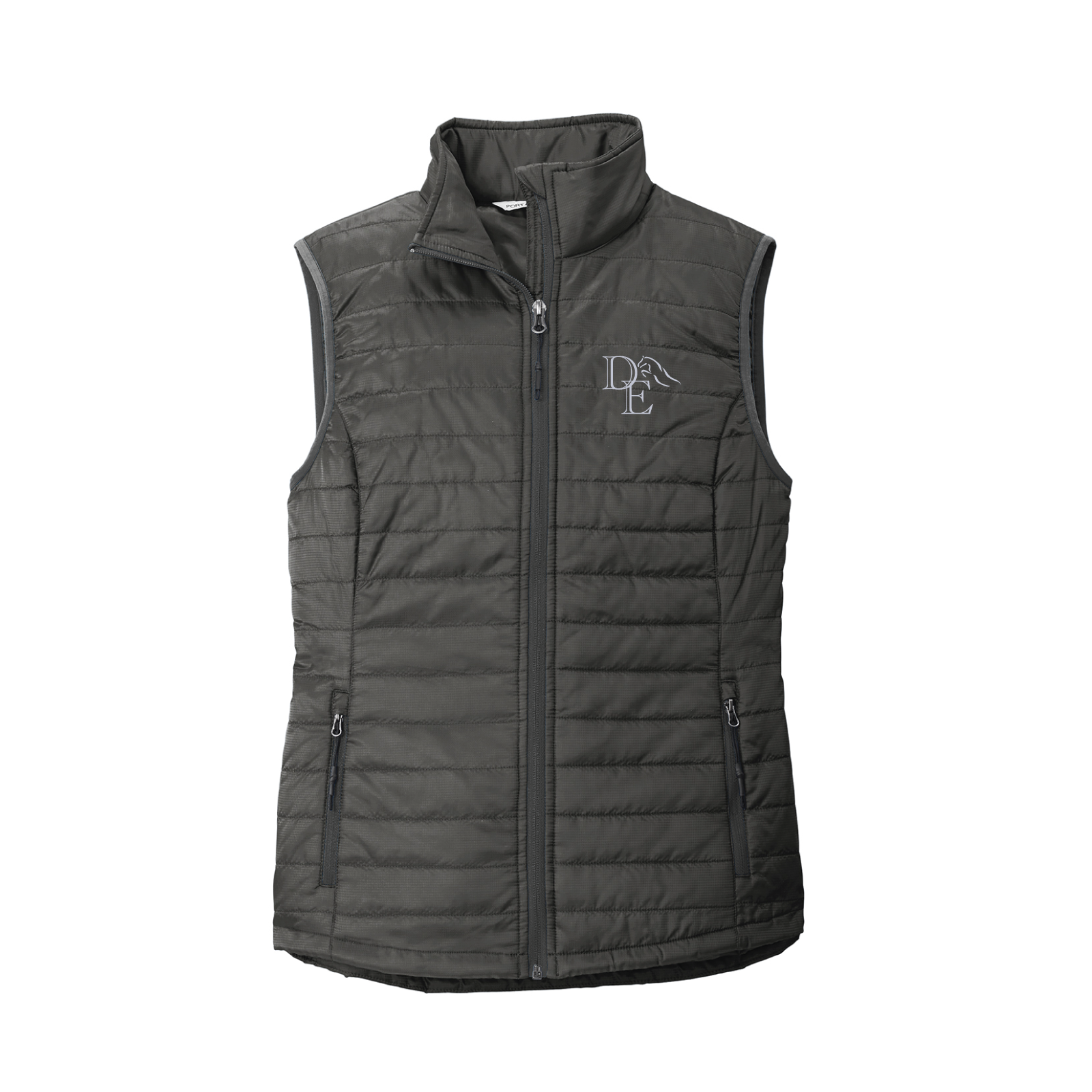Delacreme Equestrian Women's Port Authority Packable Puffy Vest