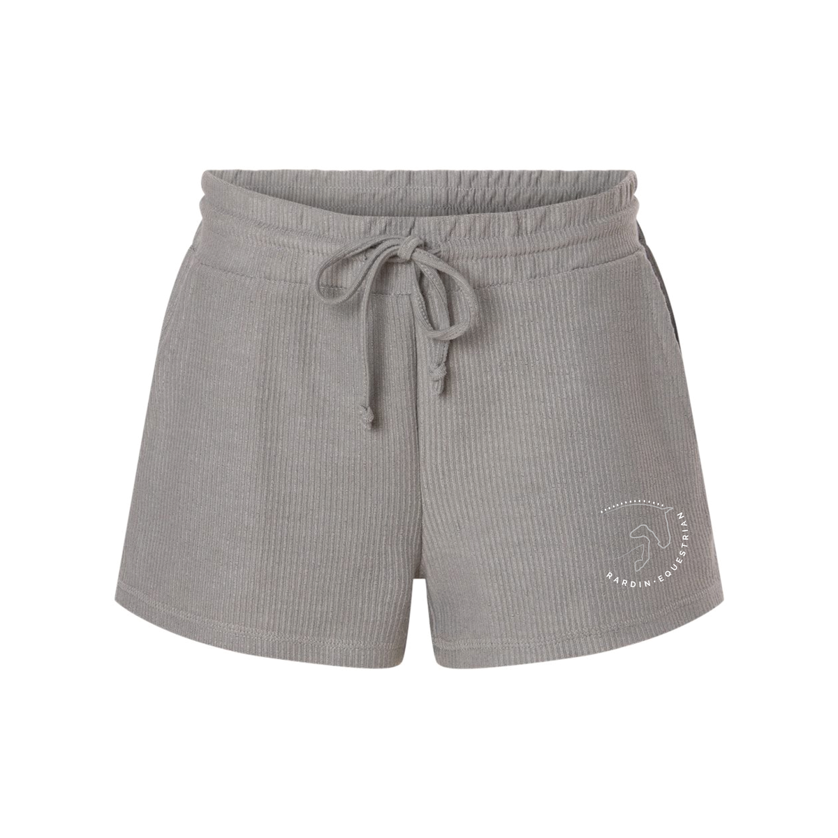 Rardin Equestrian Women's Boxercraft Rib Knit Corded Shorts