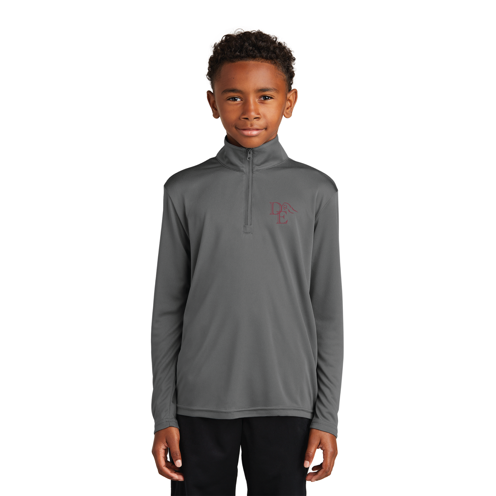 Delacreme Equestrian Youth Sport-Tek PosiCharge 1/4 Zip Sunshirt