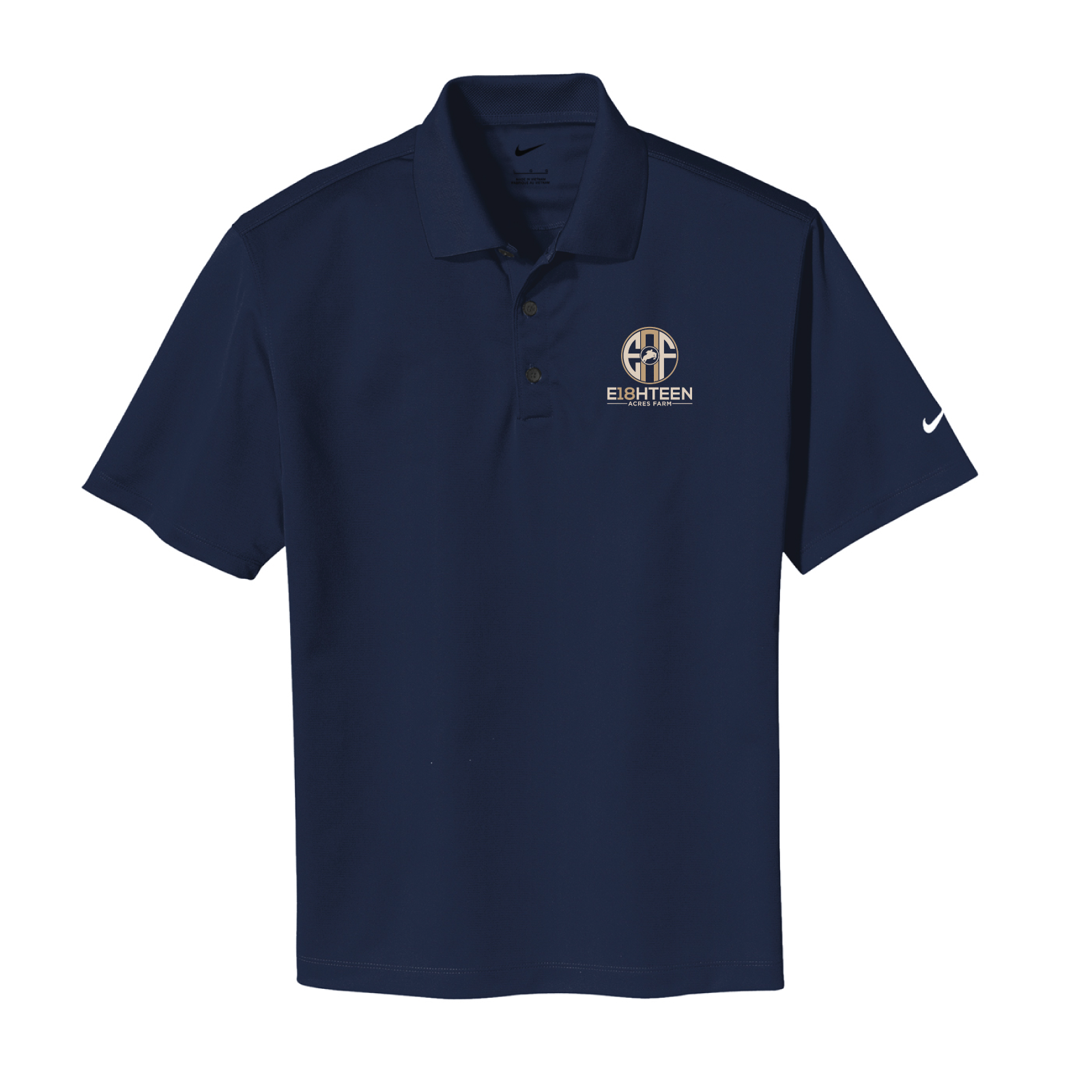 Eighteen Acres Farm Men's Nike Tech Basic Dri-FIT Polo