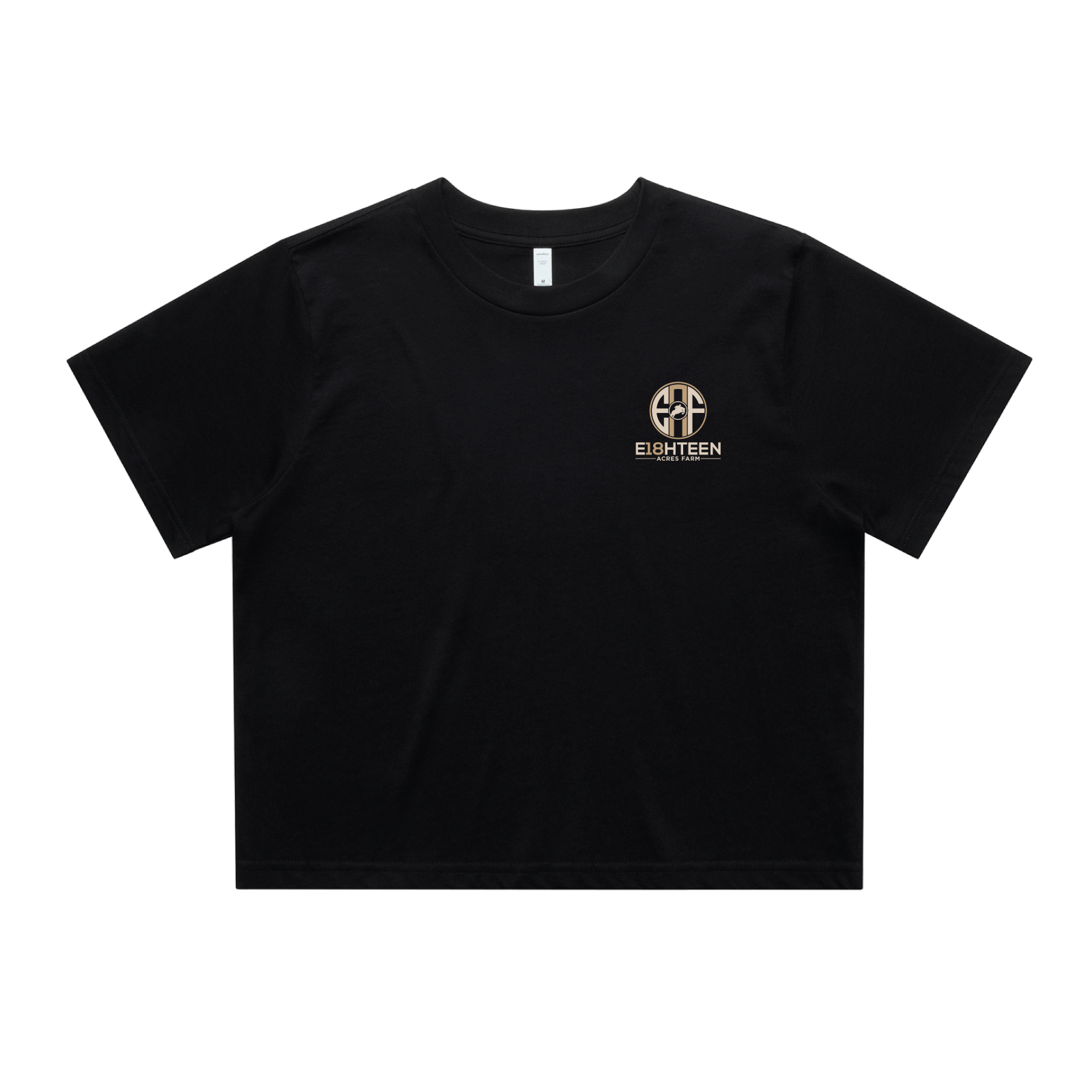 Eighteen Acres Farm Women's Ascolour Classic Crop Tee