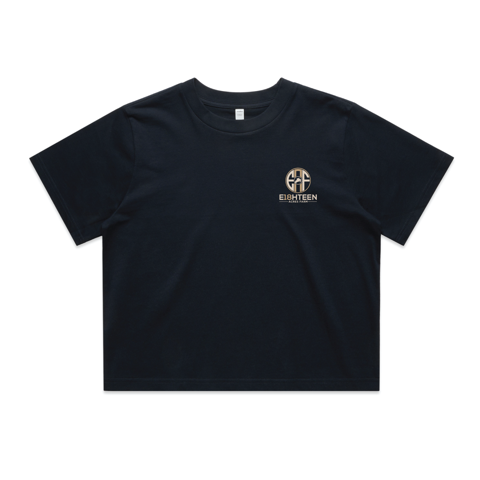 Eighteen Acres Farm Women's Ascolour Classic Crop Tee