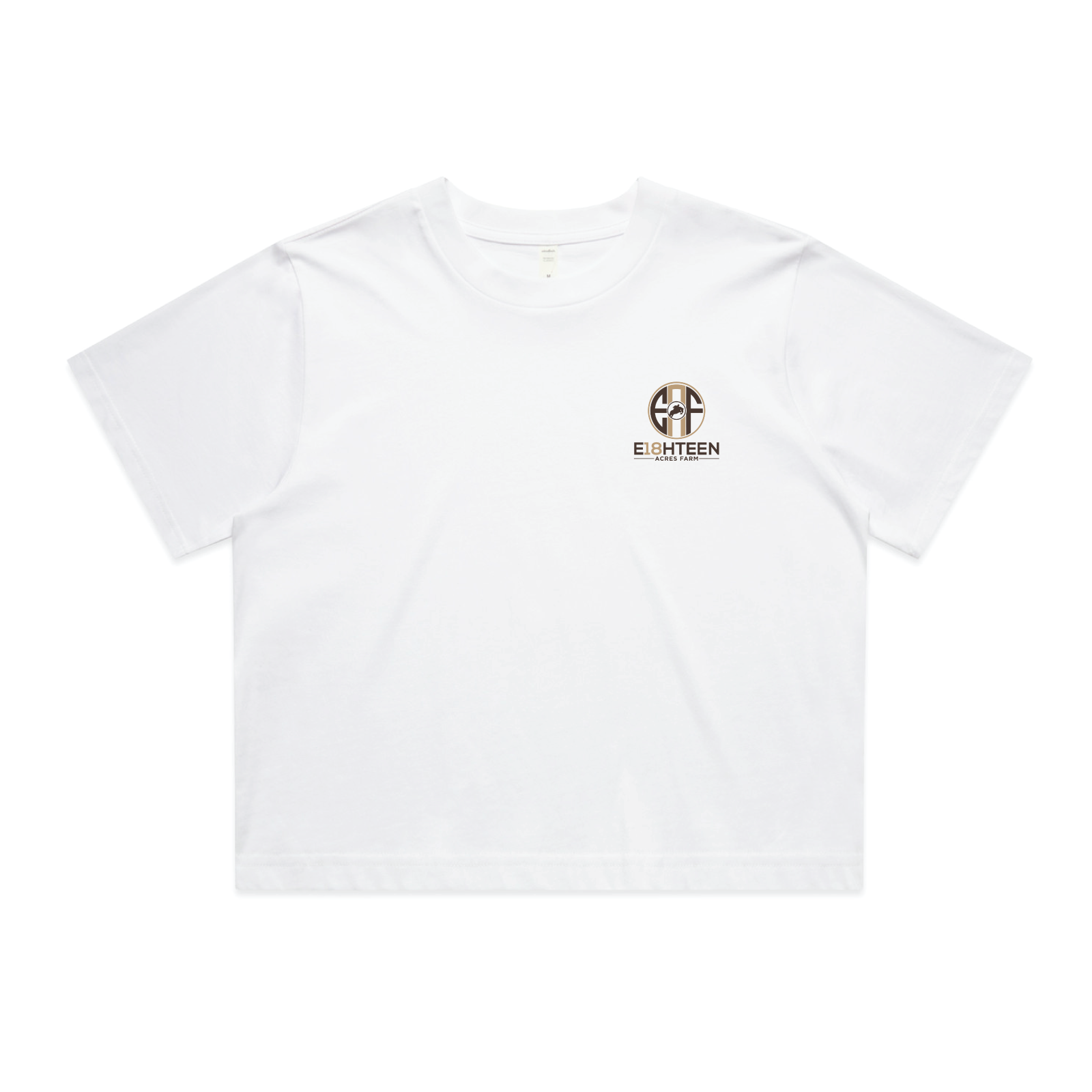 Eighteen Acres Farm Women's Ascolour Classic Crop Tee