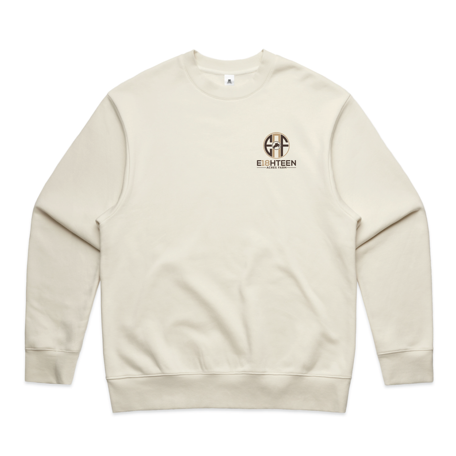 Eighteen Acres Farm Men's AScolour Heavy Crew