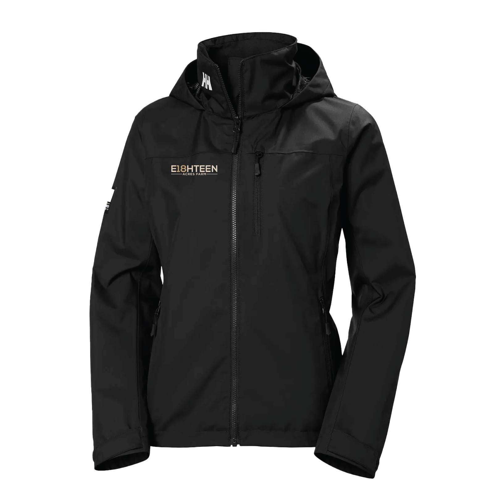 Eighteen Acres Farm Women's Helly Hansen Crew Midlayer Hooded Jacket