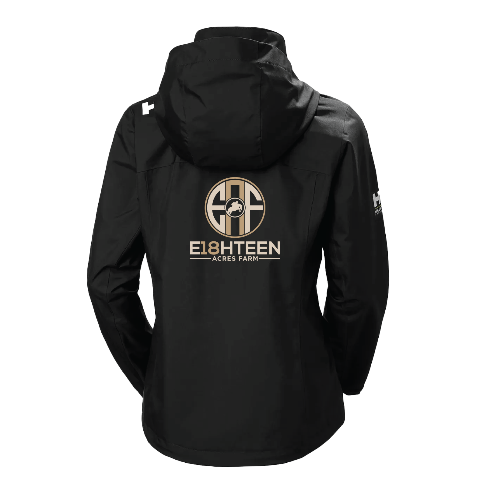 Eighteen Acres Farm Women's Helly Hansen Crew Midlayer Hooded Jacket