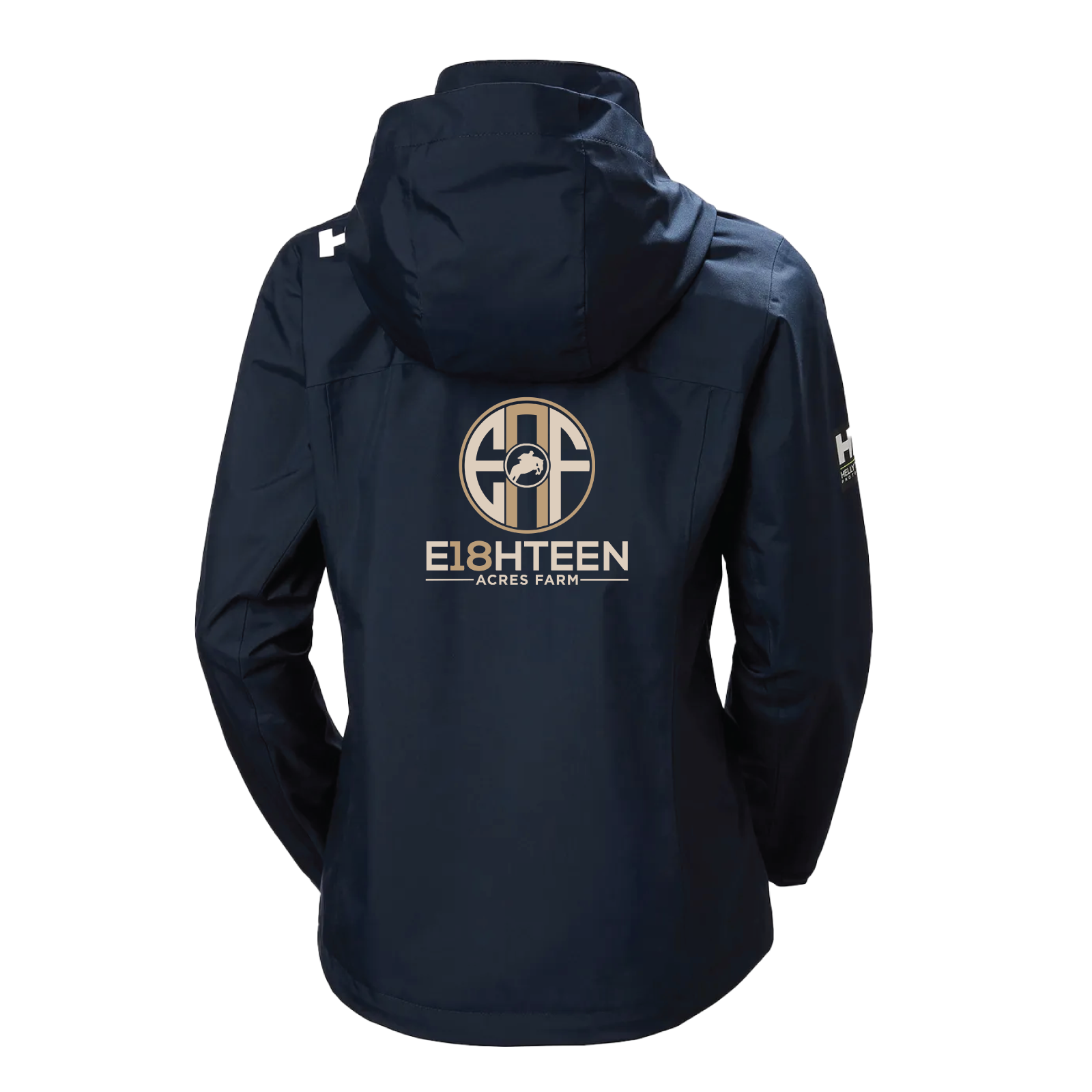 Eighteen Acres Farm Women's Helly Hansen Crew Midlayer Hooded Jacket