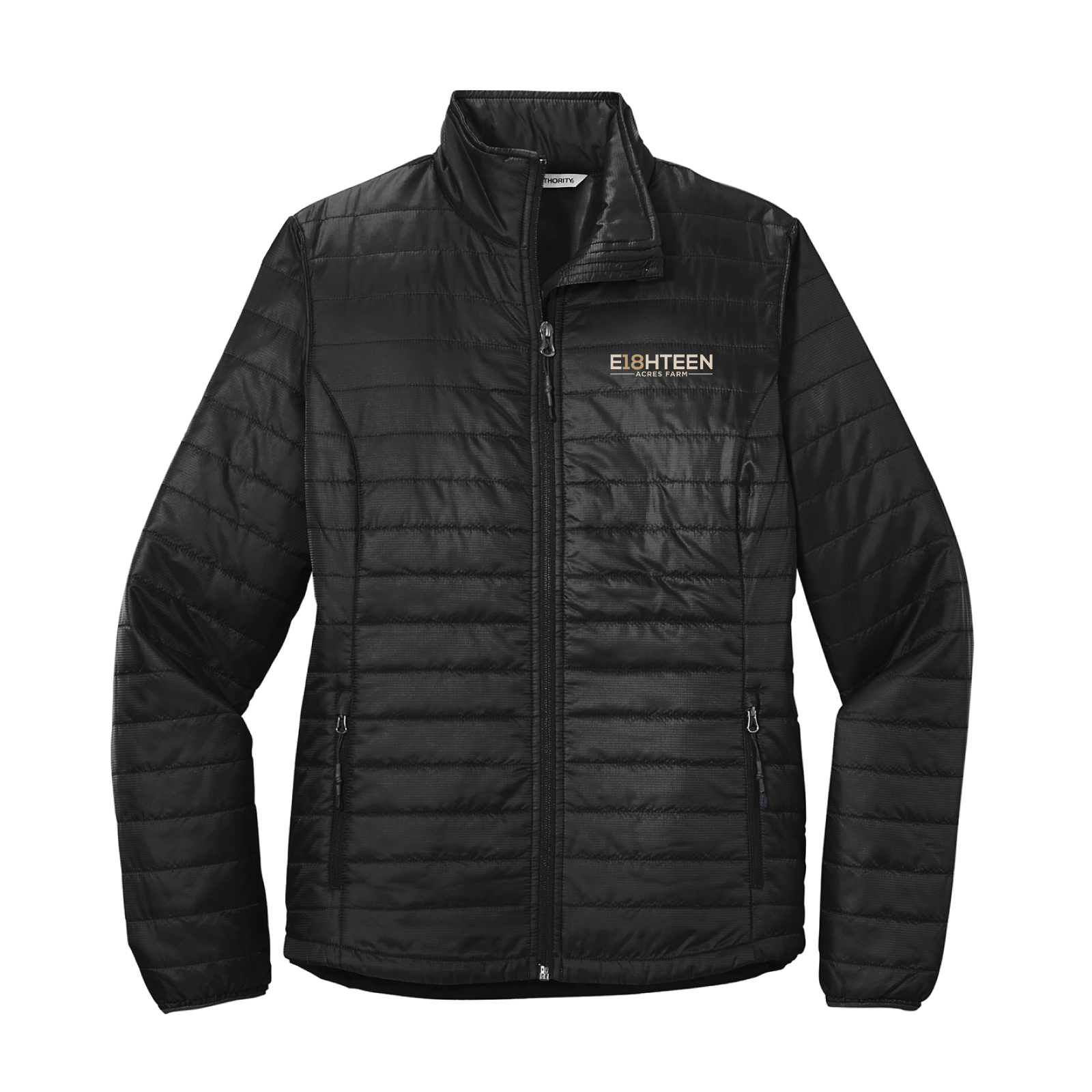 Eighteen Acres Farm Women's Port Authority Packable Puffy Jacket