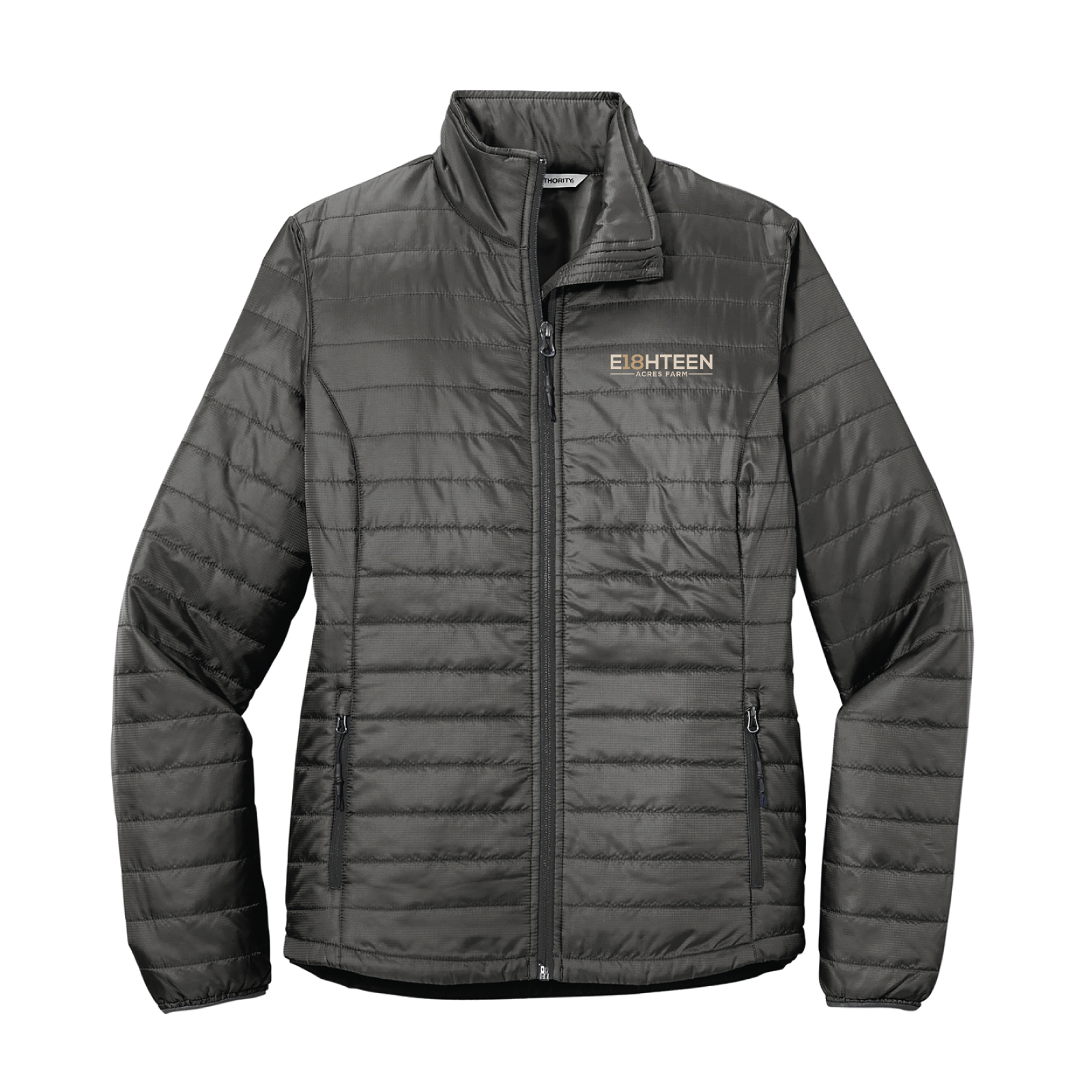 Eighteen Acres Farm Women's Port Authority Packable Puffy Jacket
