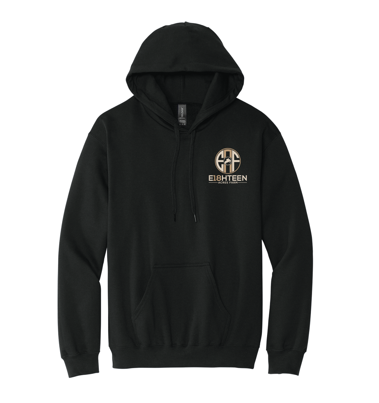 Eighteen Acres Farm Unisex Gildan Softstyle Pullover Hooded Sweatshirt