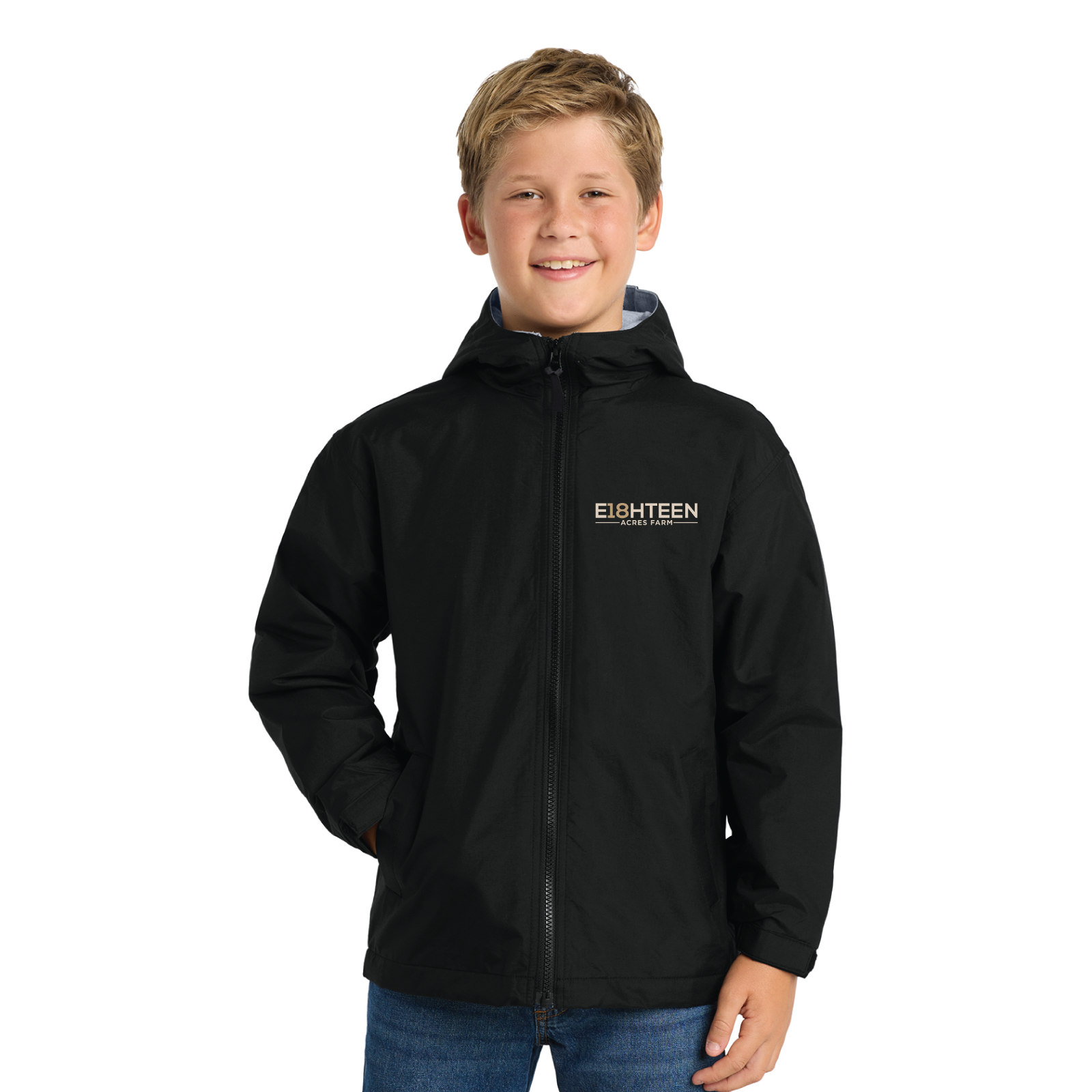 Eighteen Acres Farm Youth Port Authority Team Jacket