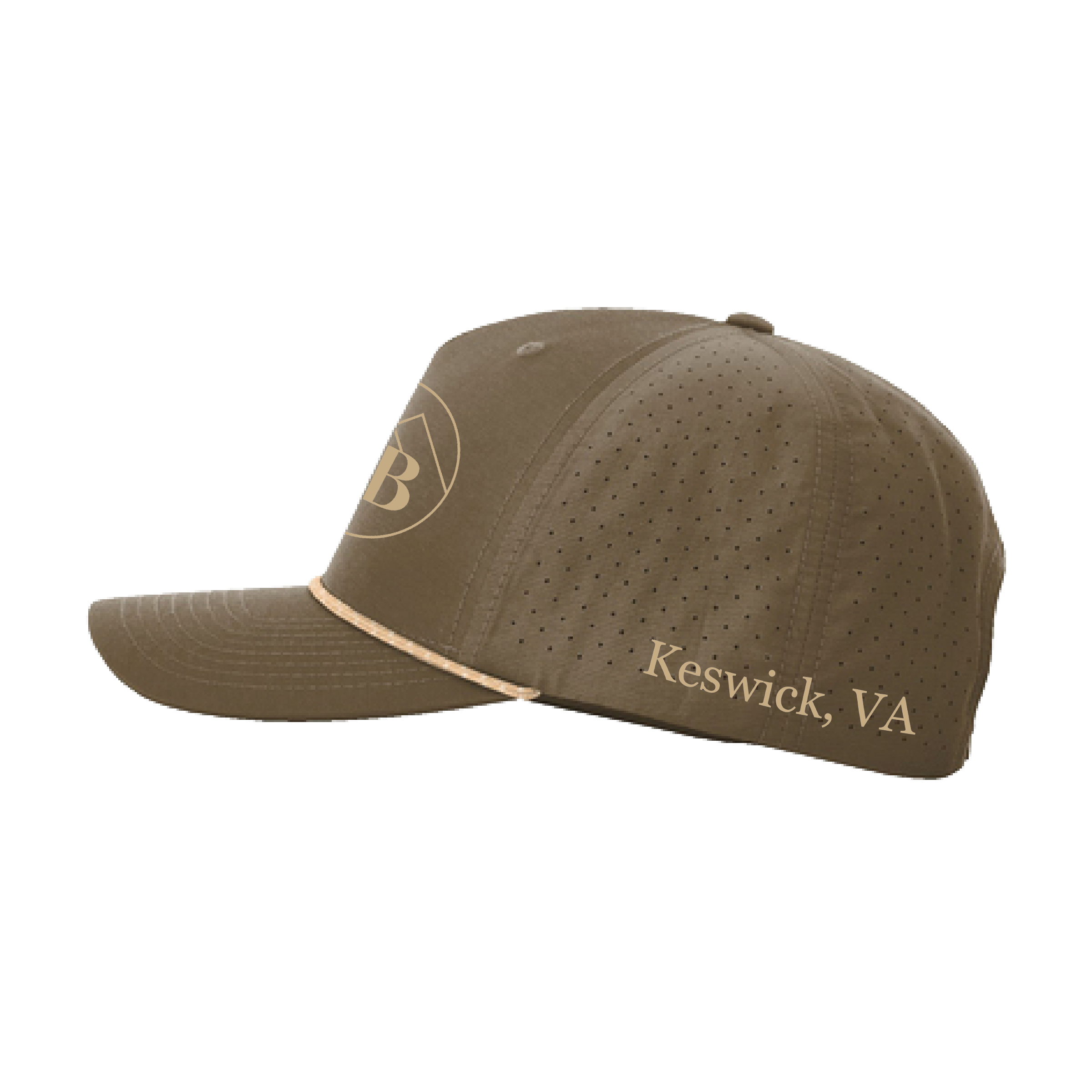 East Belmont Richardson Laser Perf Performance Rope Cap