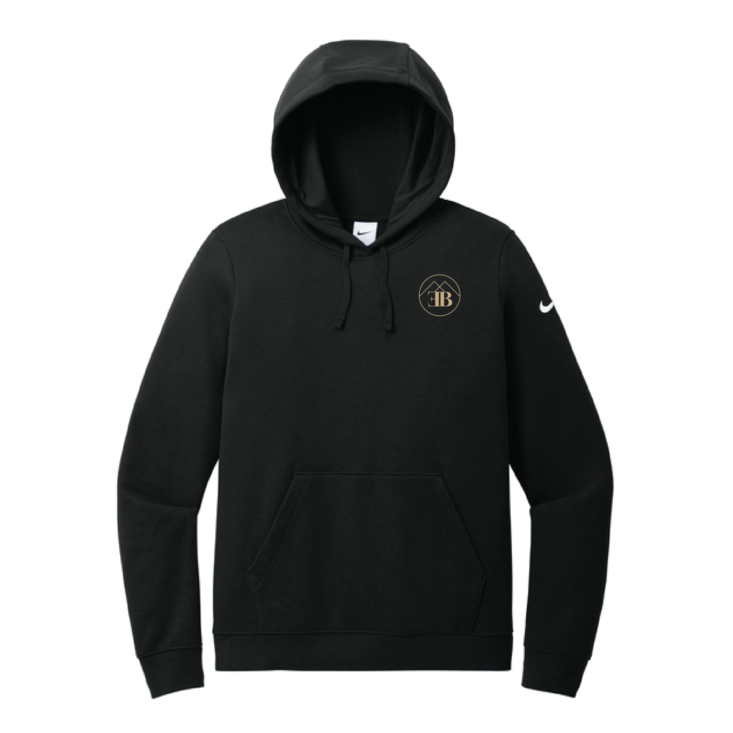 East Belmont Women's Nike Club Fleece Sleeve Swoosh Pullover Hooded Sweatshirt
