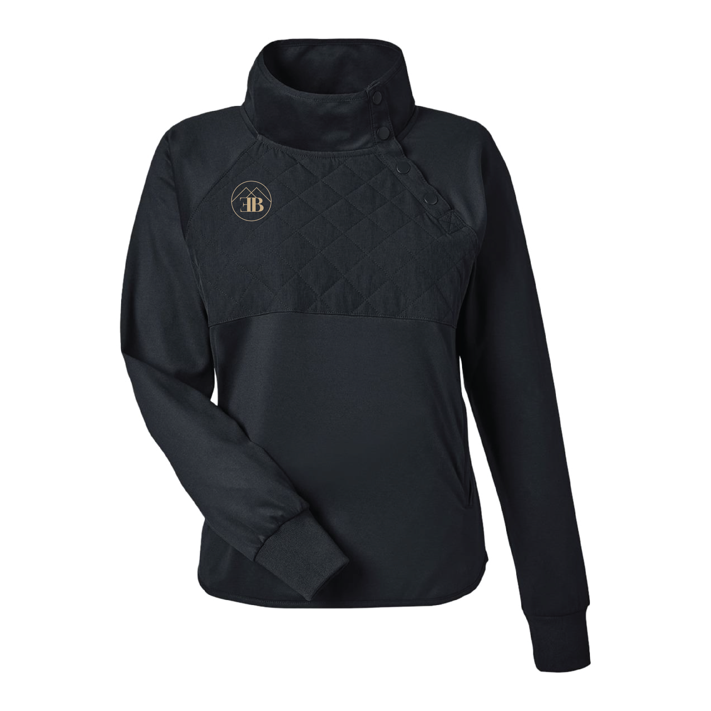 East Belmont Women's Swannies Ellis Snap Neck Pullover