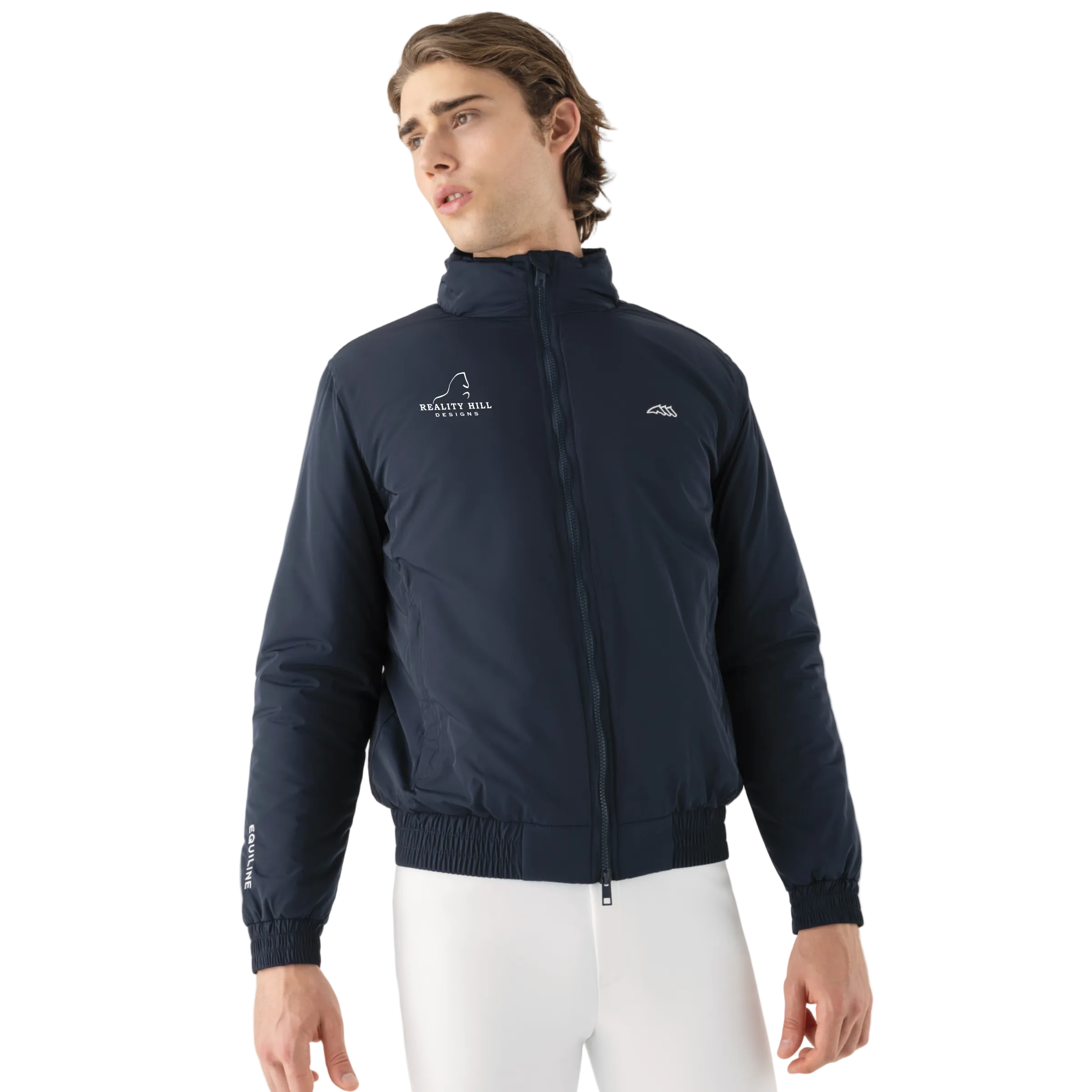 Equiline Unisex EQCOBRIK Bomber Jacket