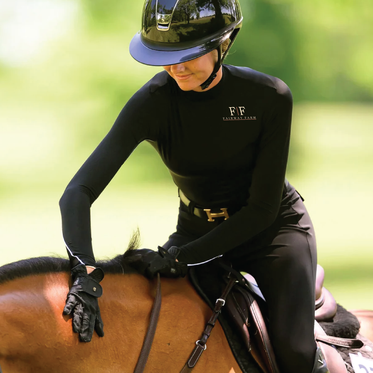 Fairway Farm Women's Euphoric Equestrian Clara Turtleneck