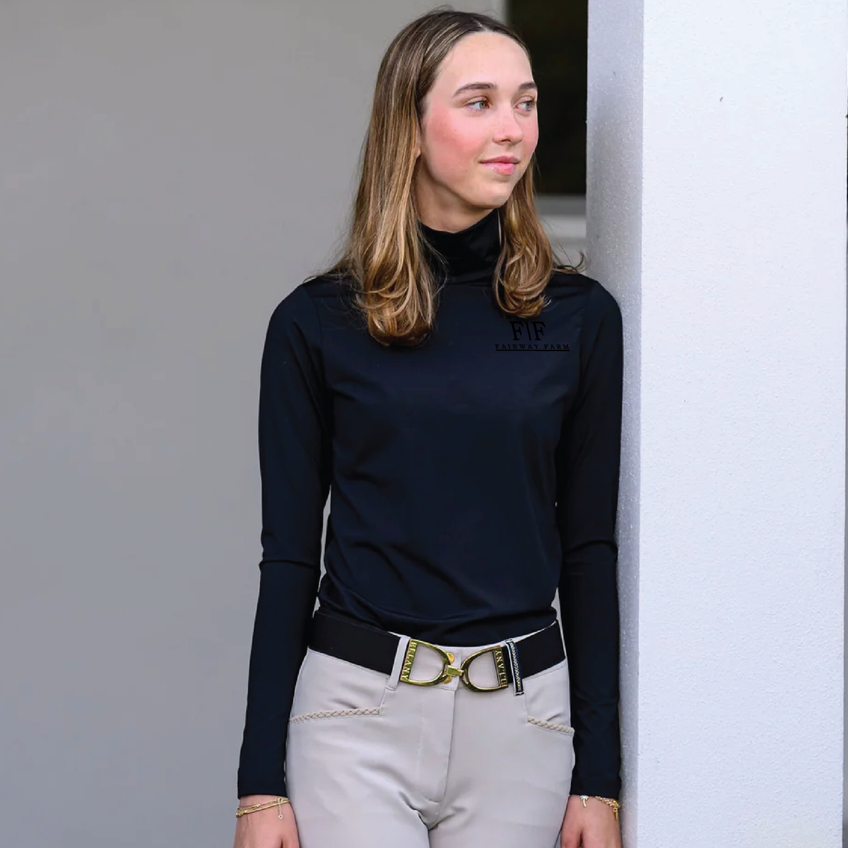 Fairway Farm Women's Euphoric Equestrian Otto Turtleneck