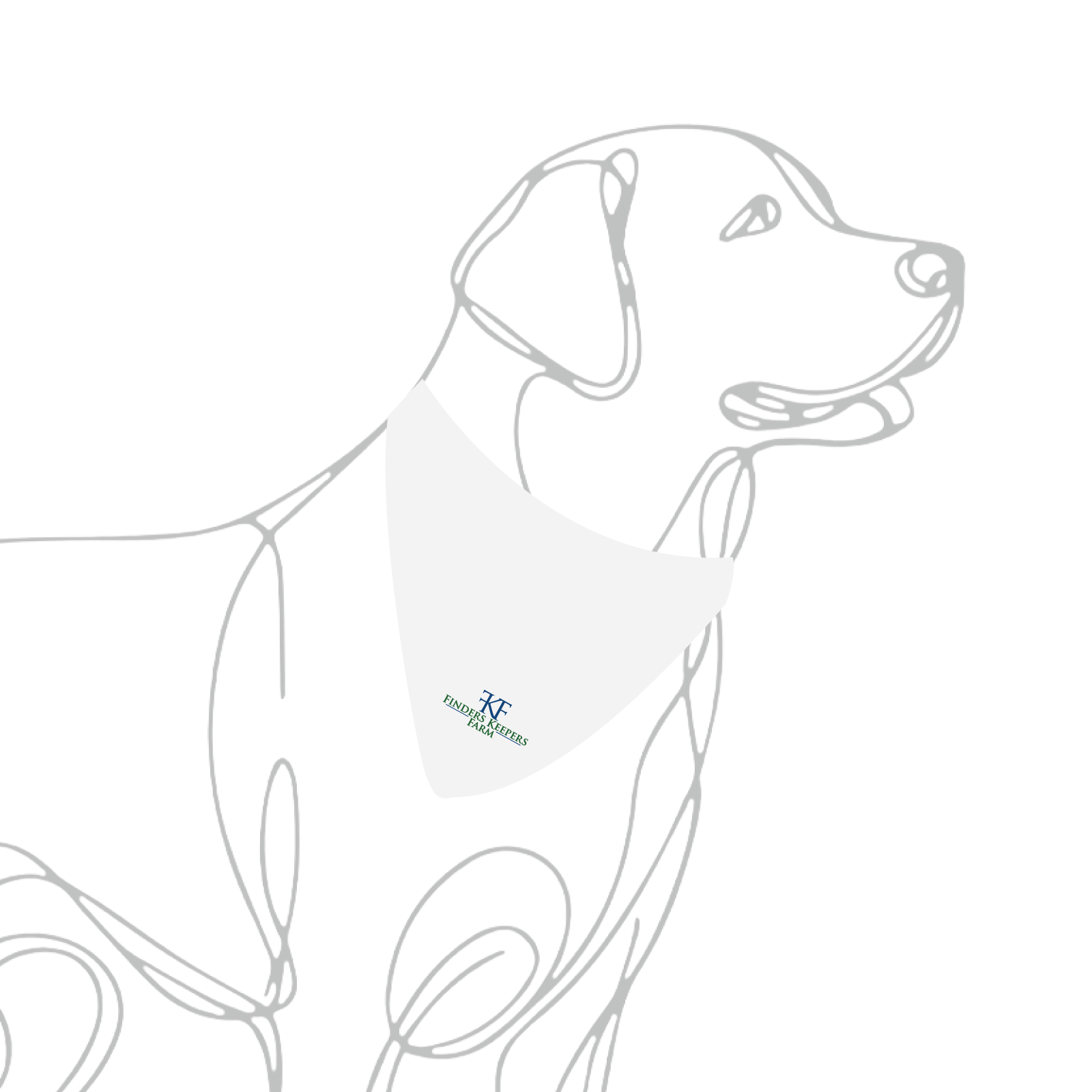 Finders Keepers Farm Dog Bandana