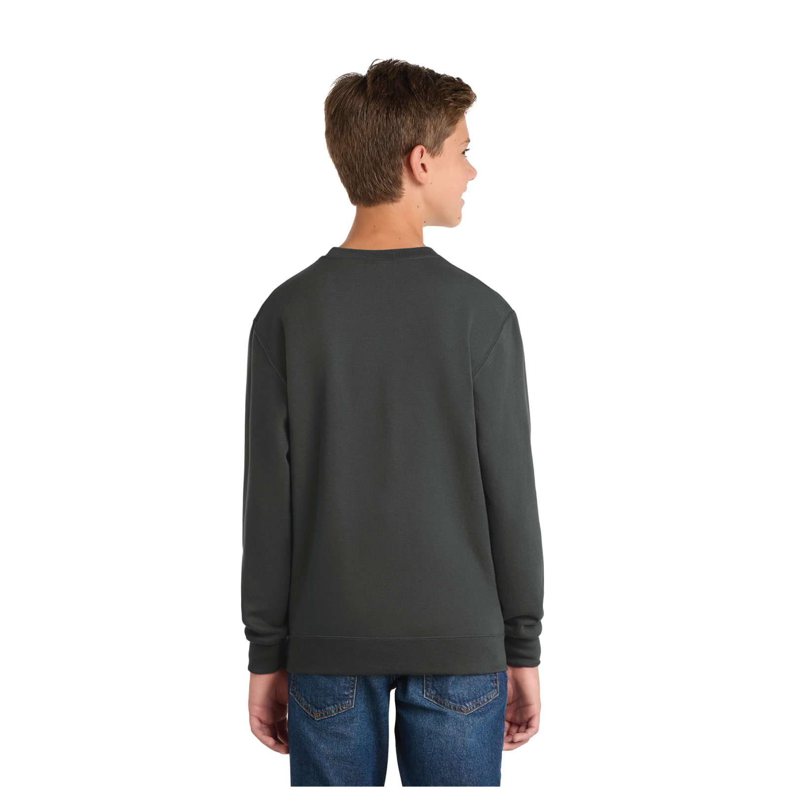 Finders Keepers Farm Youth Port & Company Core Fleece Crewneck Sweatshirt
