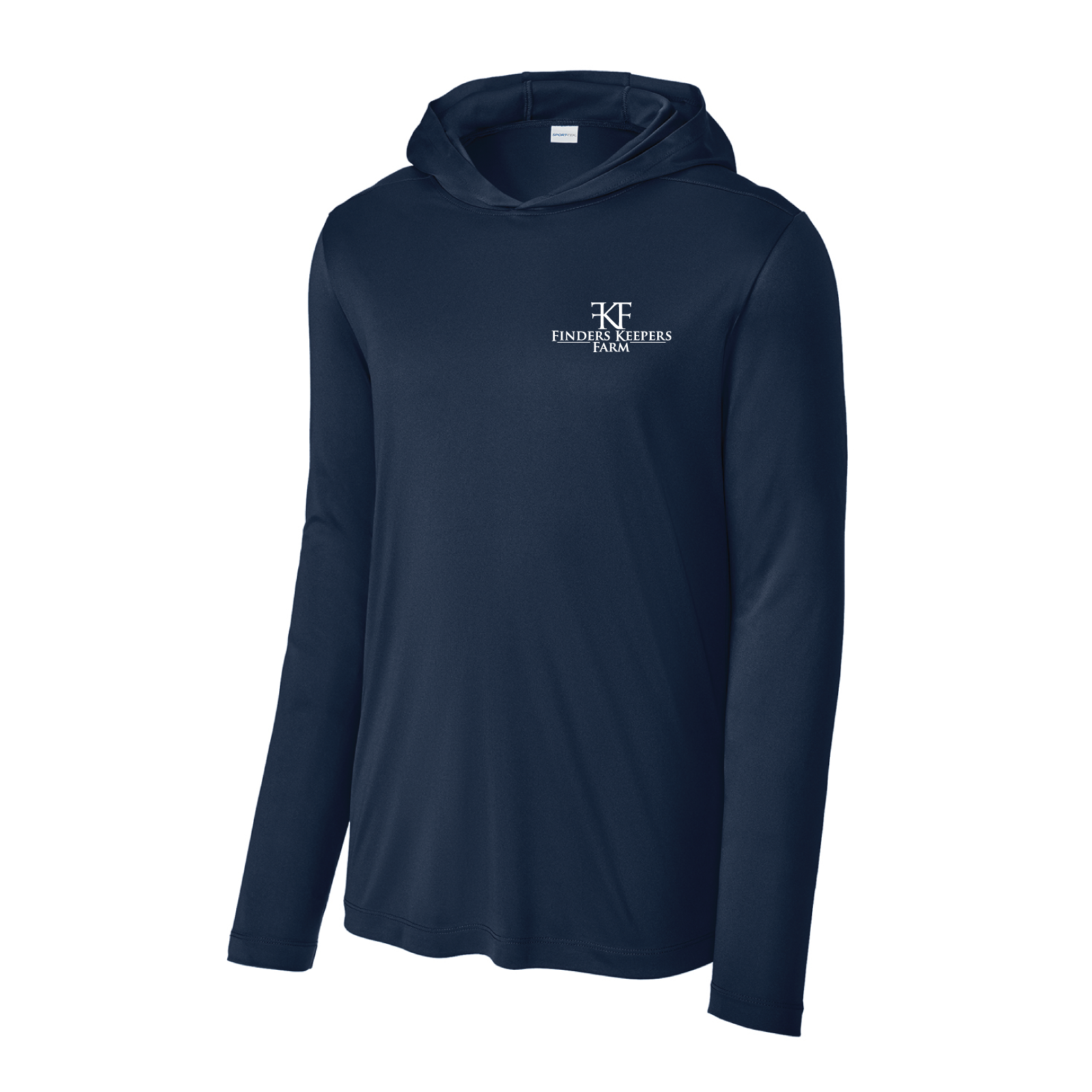 Finders Keepers Farm Sport-Tek Men's Posi-UV Pro Long Sleeve Hoodie
