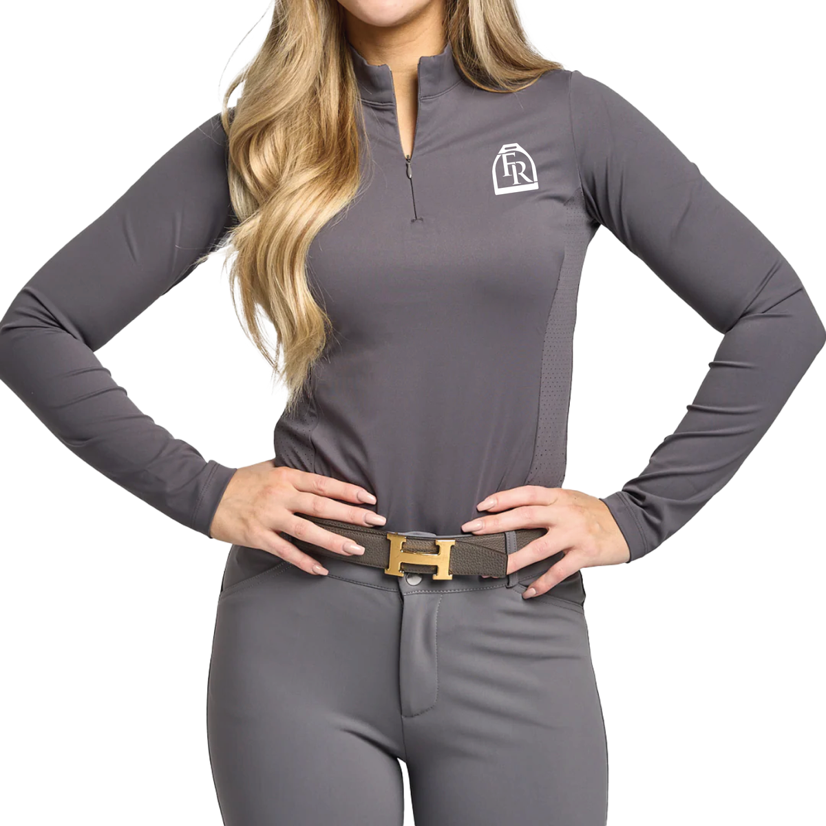 Findlay's Ridge Women's TKEQ 'Logan' Perforated Competition Top