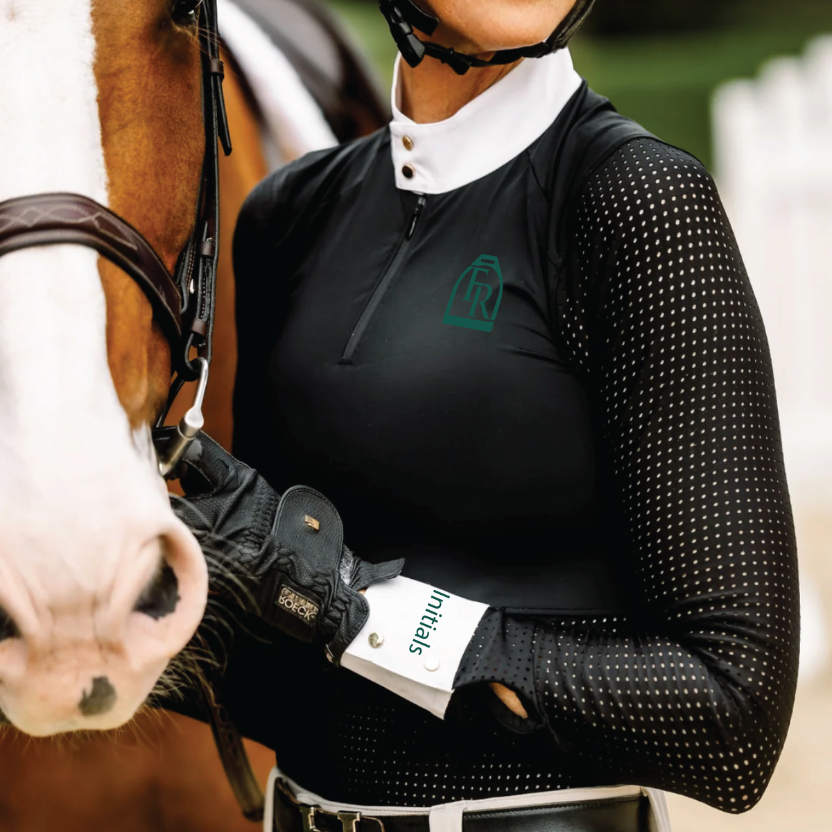 Findlay's Ridge Women's Euphoric Equestrian Kloud Long Sleeve Competition Top