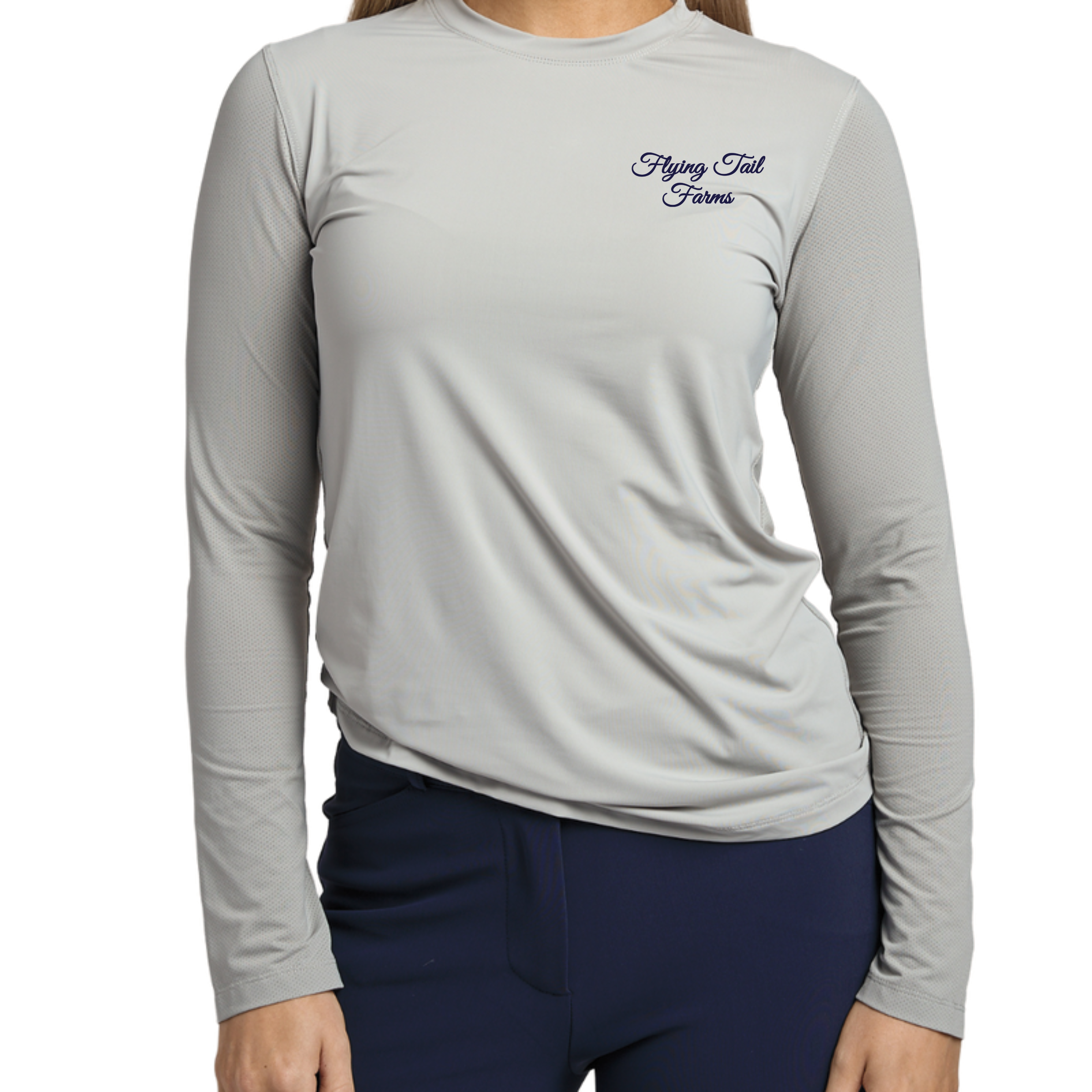 Flying Tail Farms Women's TKEQ 'GlobeTROT' Performance Top