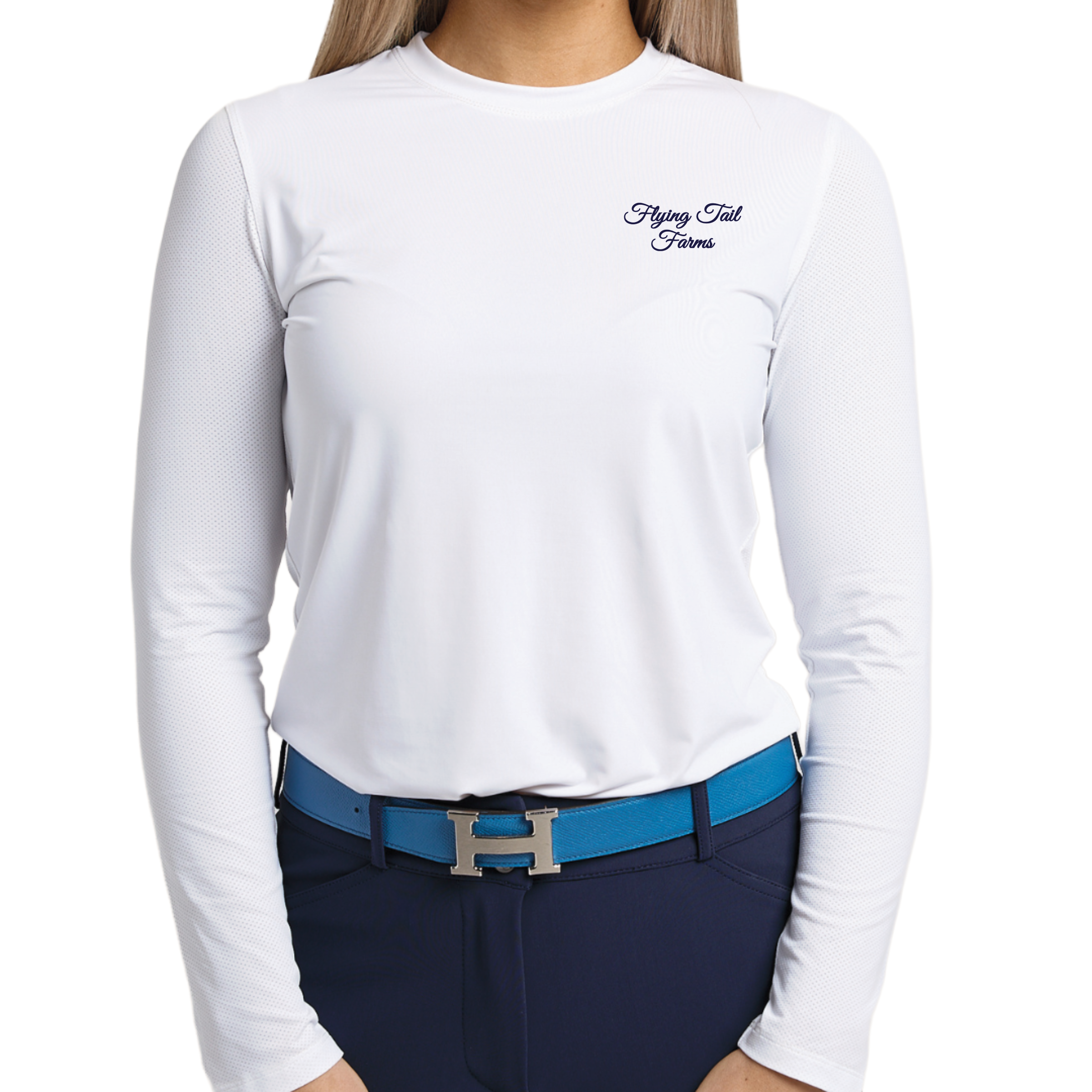 Flying Tail Farms Women's TKEQ 'GlobeTROT' Performance Top