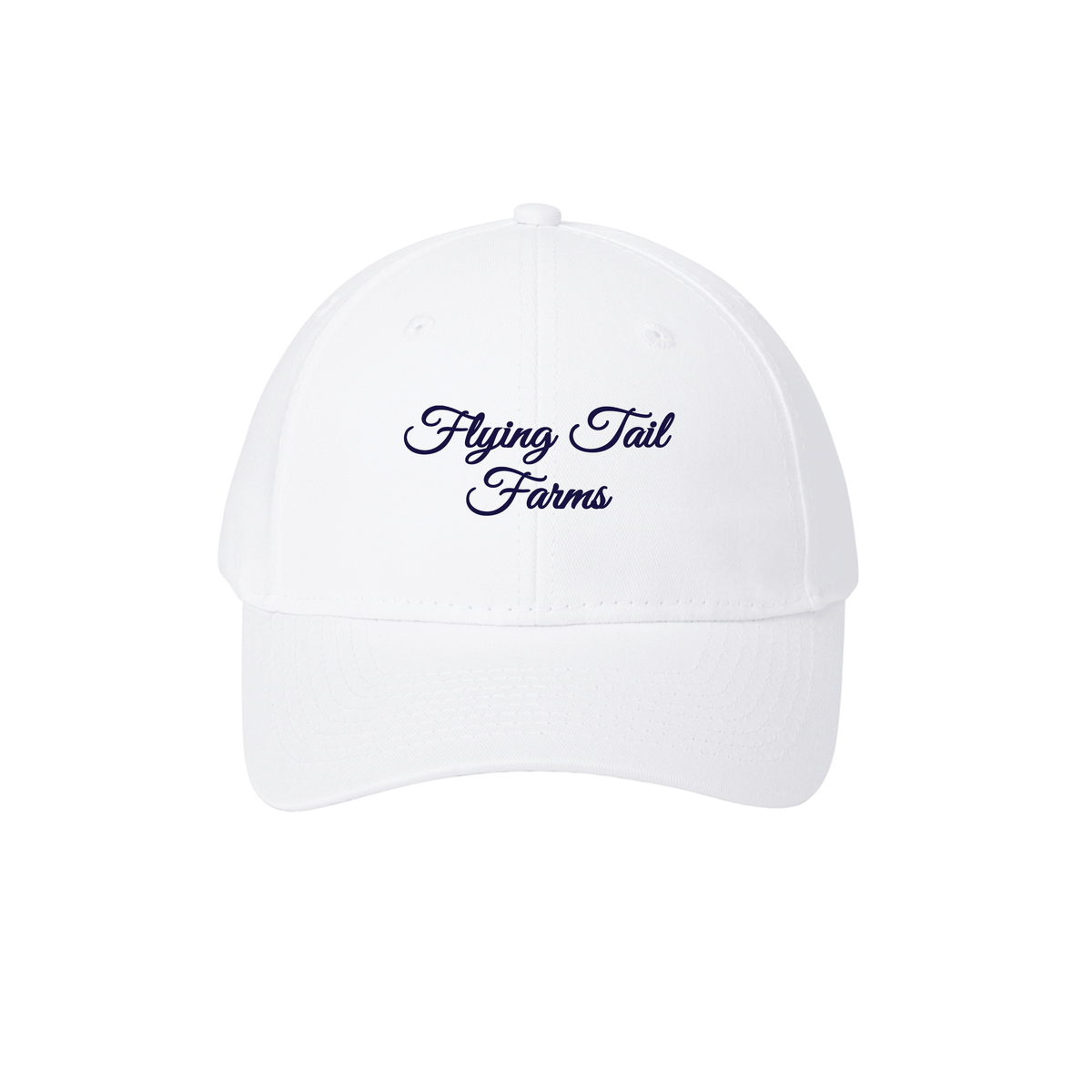 Flying Tail Farms Port Authority 6-Panel Twill Cap