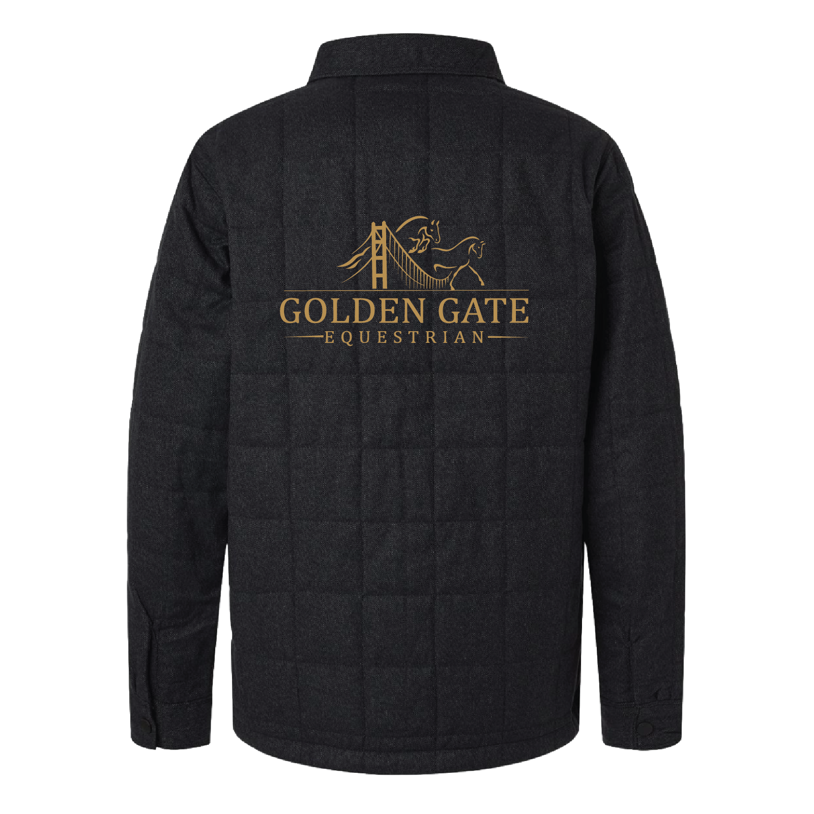 Golden Gate Equestrian Men's Columbia Landroamer Quilted Shirt Jacket