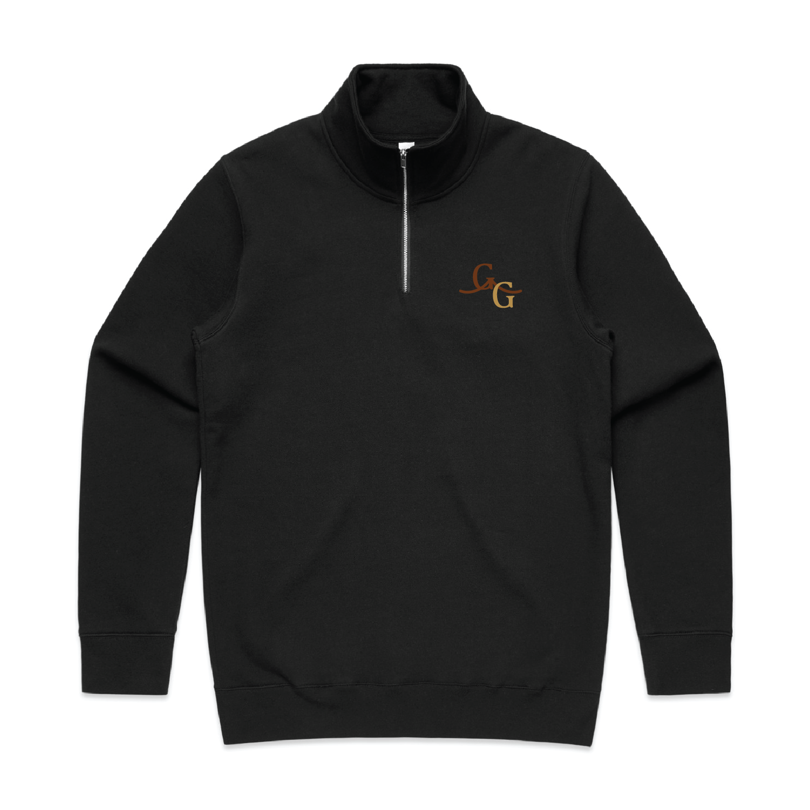 Golden Gate Equestrian Men's AS Colour Stencil Half Zip Crew