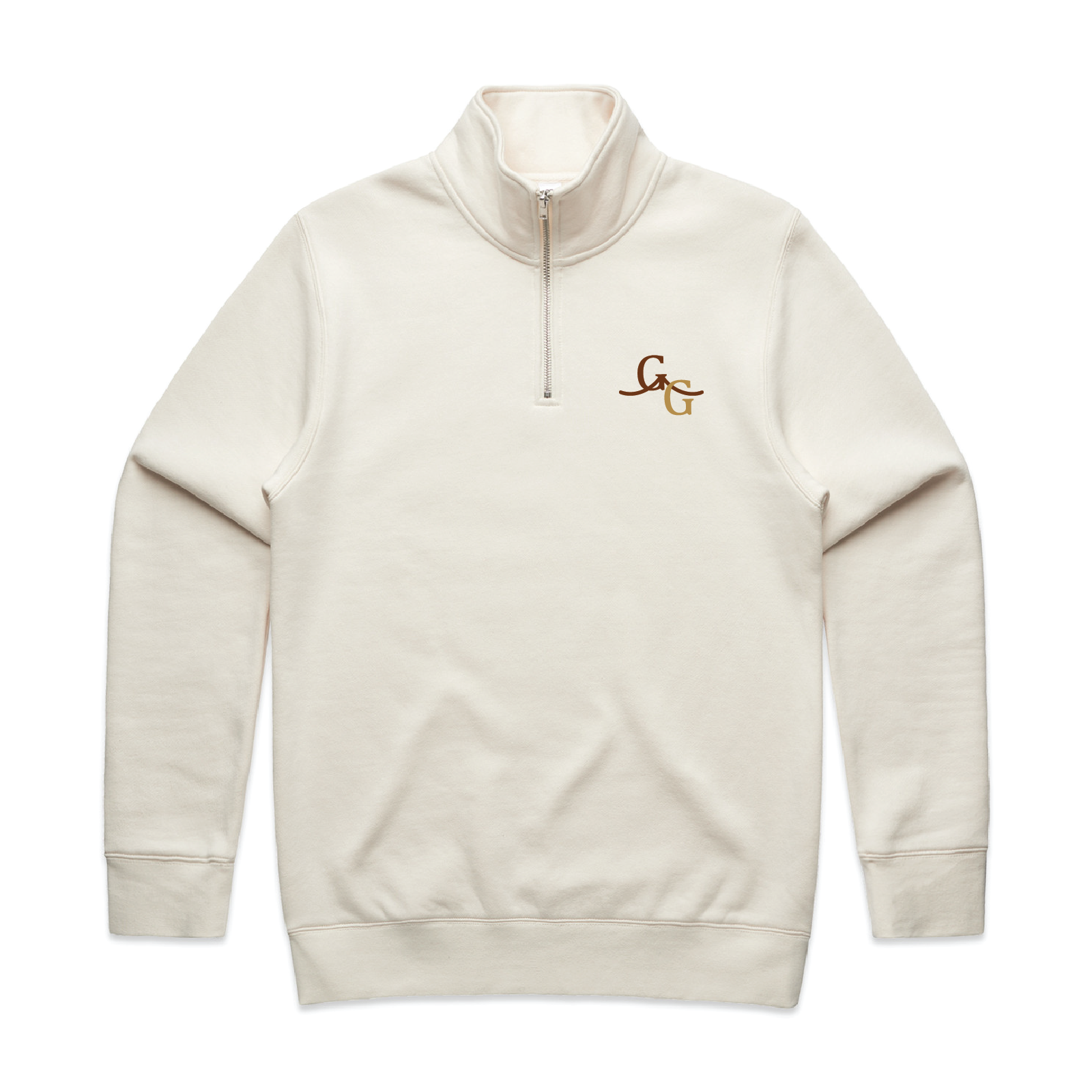 Golden Gate Equestrian Men's AS Colour Stencil Half Zip Crew
