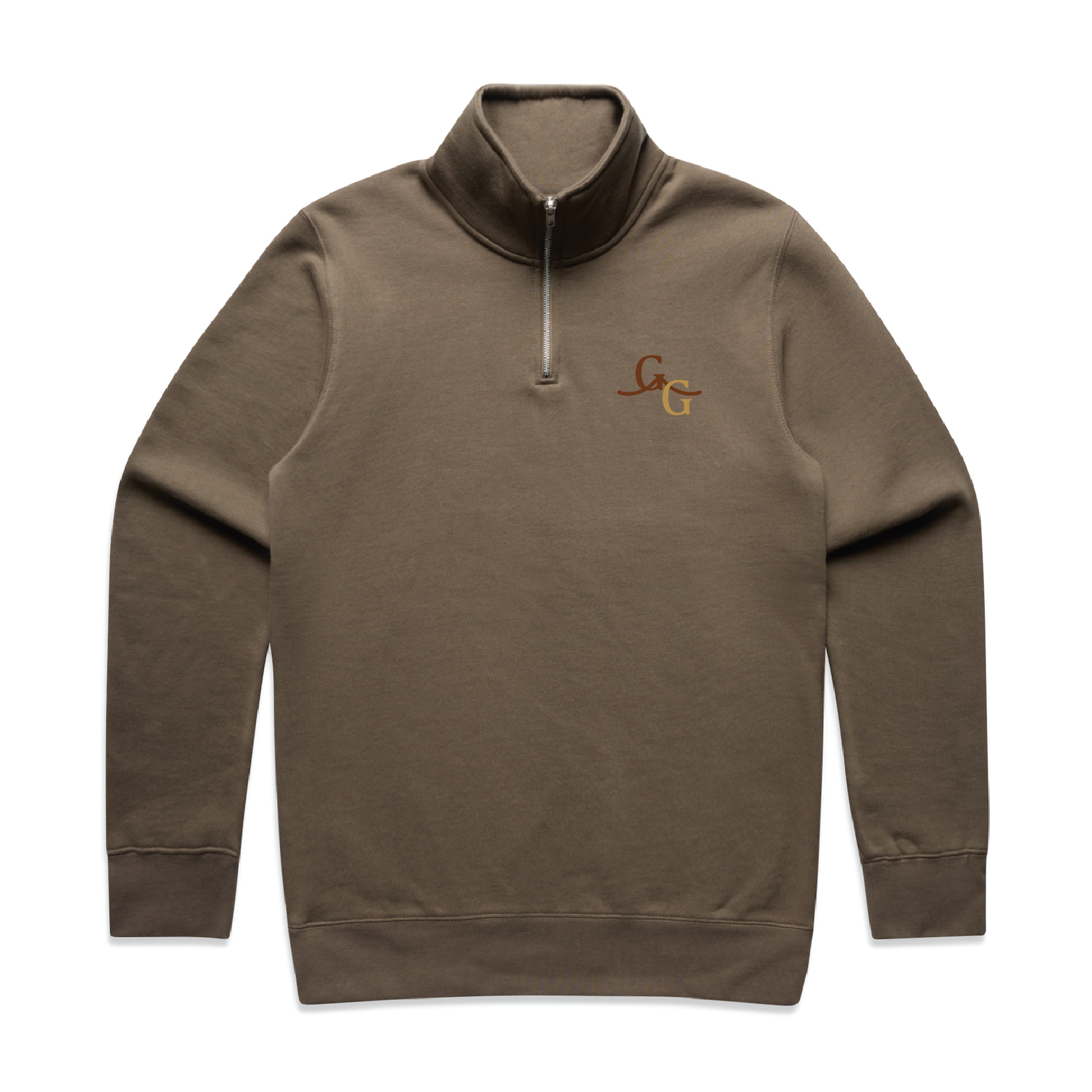Golden Gate Equestrian Men's AS Colour Stencil Half Zip Crew