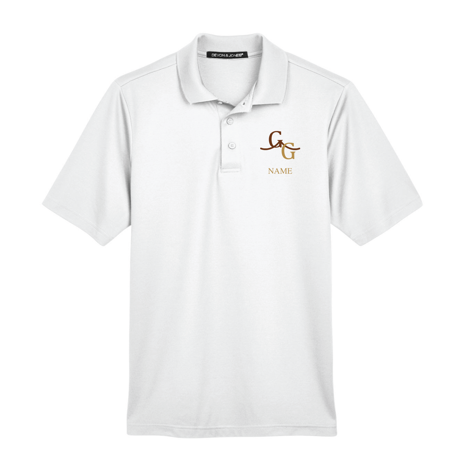 Golden Gate Equestrian Men's Devon & Jones Performance Polo