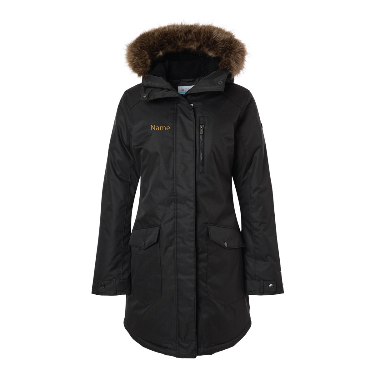Golden Gate Equestrian Columbia Women's Suttle Mountain Long Insulated Jacket