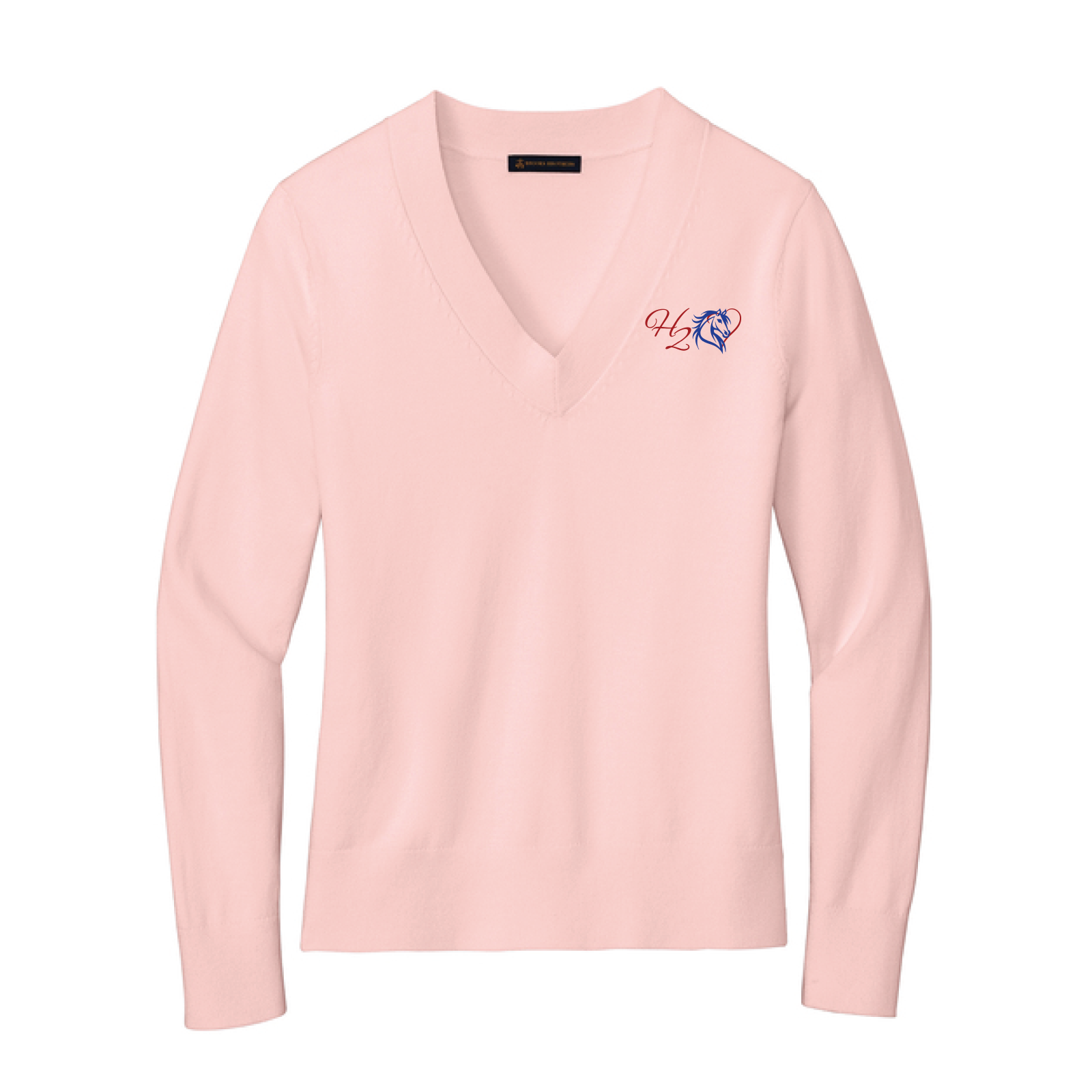 Hart 2 Hart Women’s Brooks Brothers Cotton Stretch V-Neck Sweater