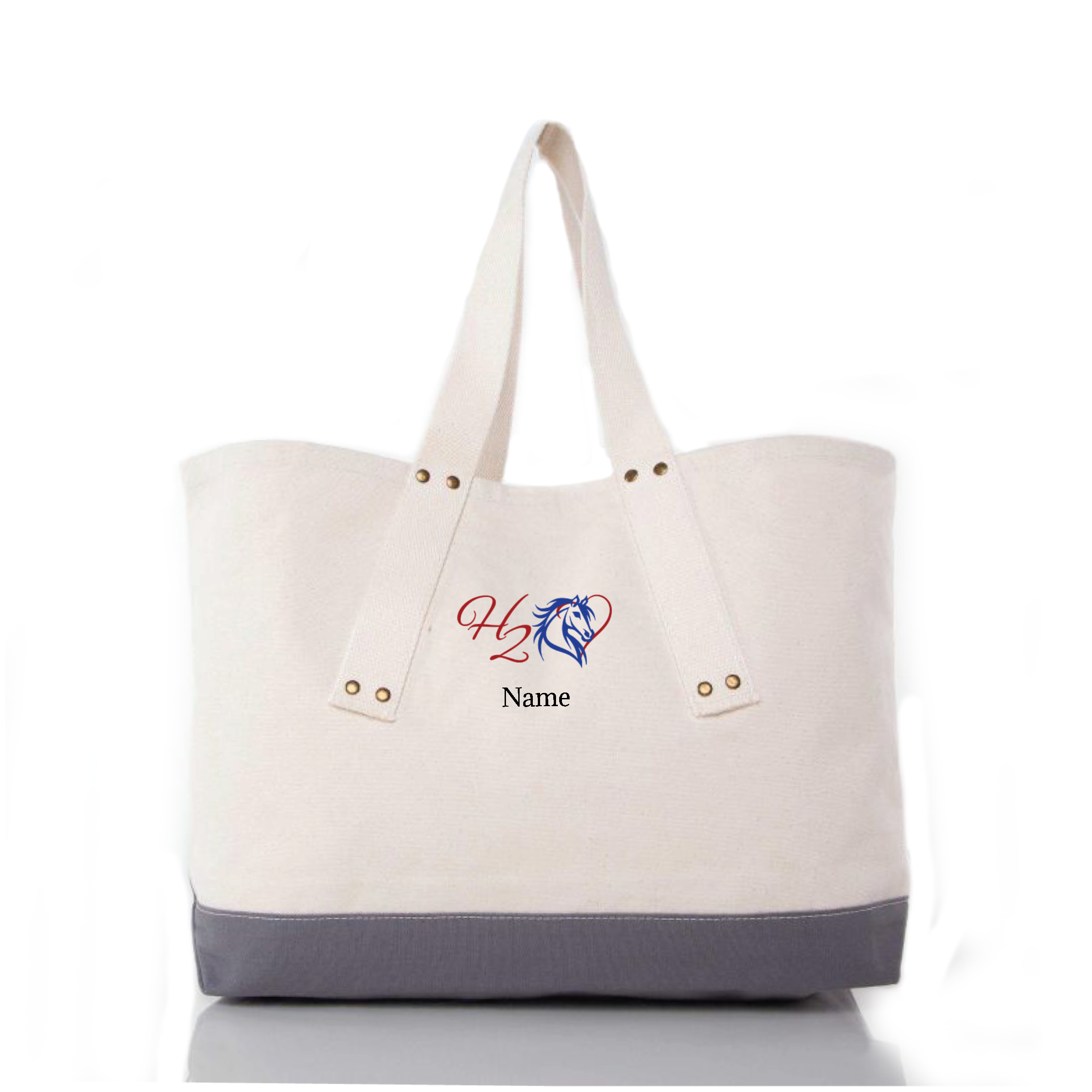 Hart 2 Heart CB Station Grommet Tote Bag