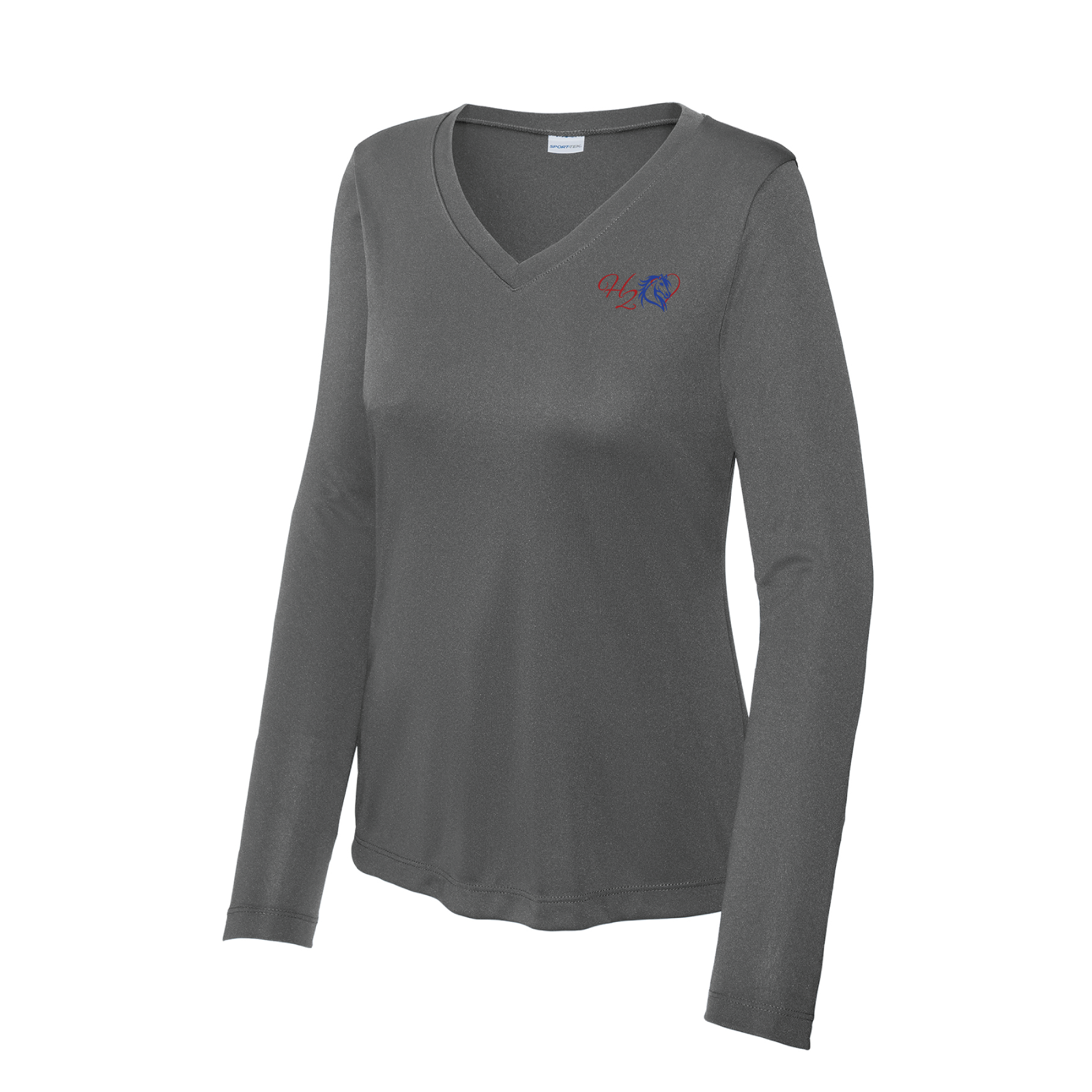 Hart 2 Heart Women's Sport-Tek PosiCharge Competitor Long Sleeve V-Neck