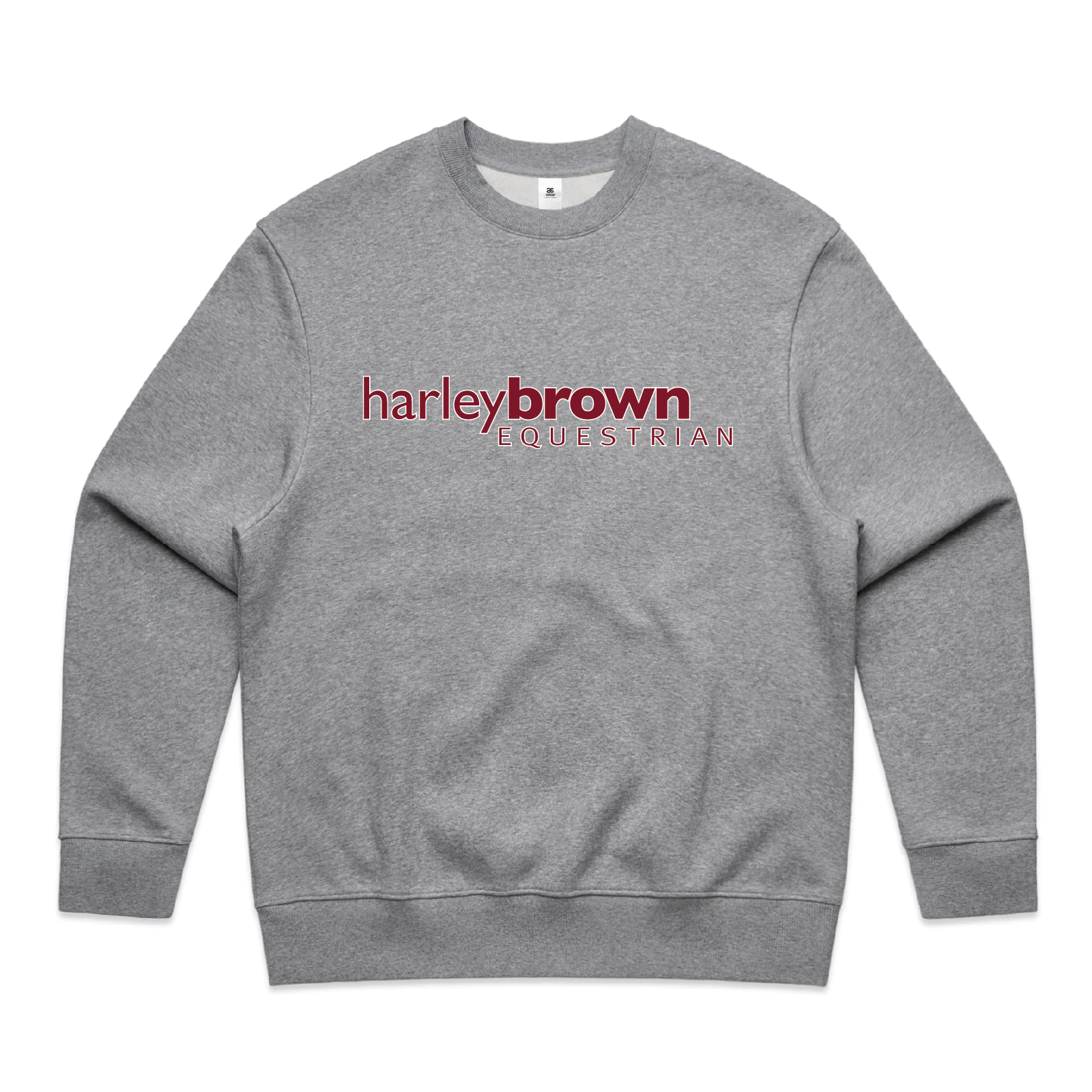 Harley Brown Equestrian Men's AS Colour Heavy Crew
