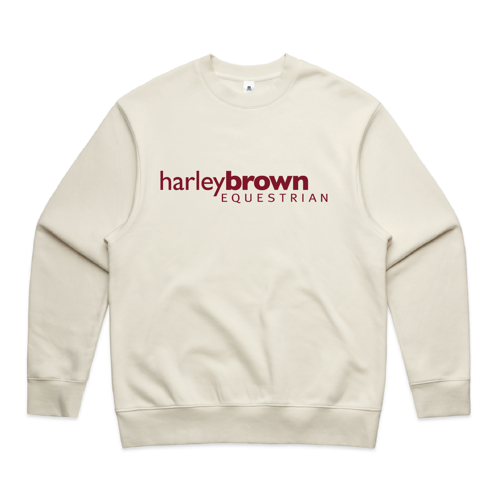 Harley Brown Equestrian Men's AS Colour Heavy Crew