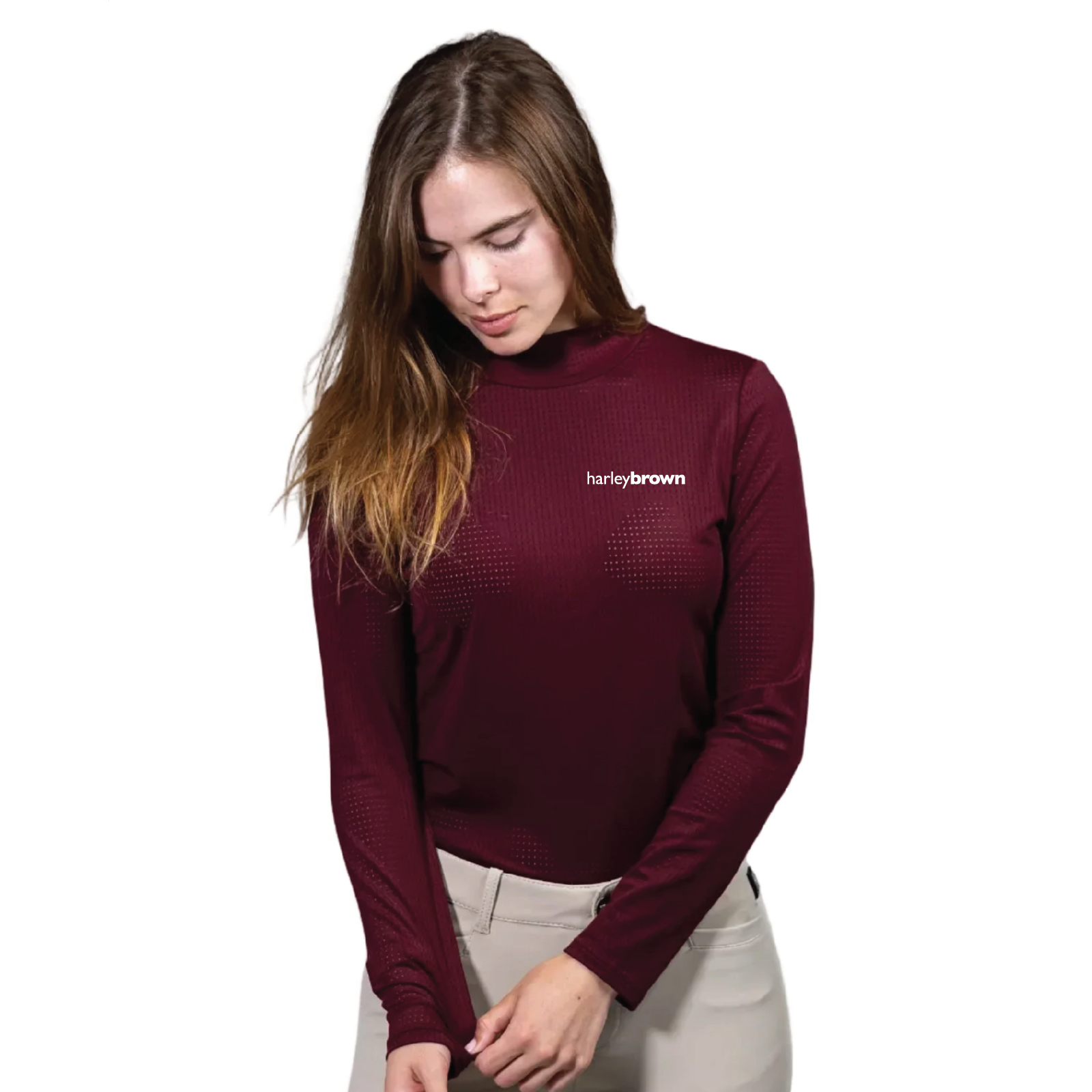Harley Brown Equestrian Women's Equisite Alesia Shirt
