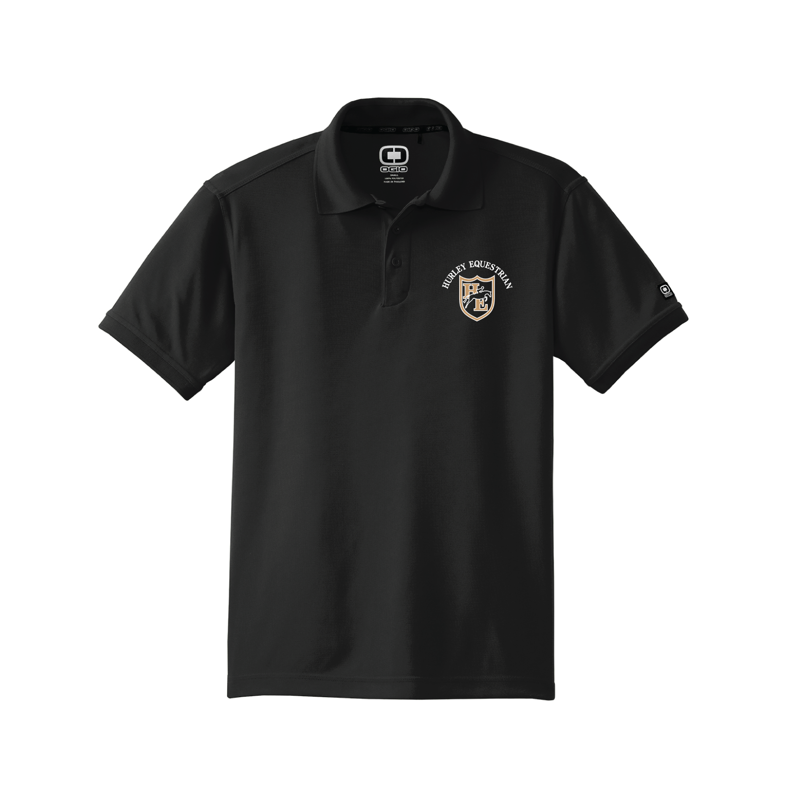 Hurley Equestrian Men's OGIO Caliber Short Sleeve Polo