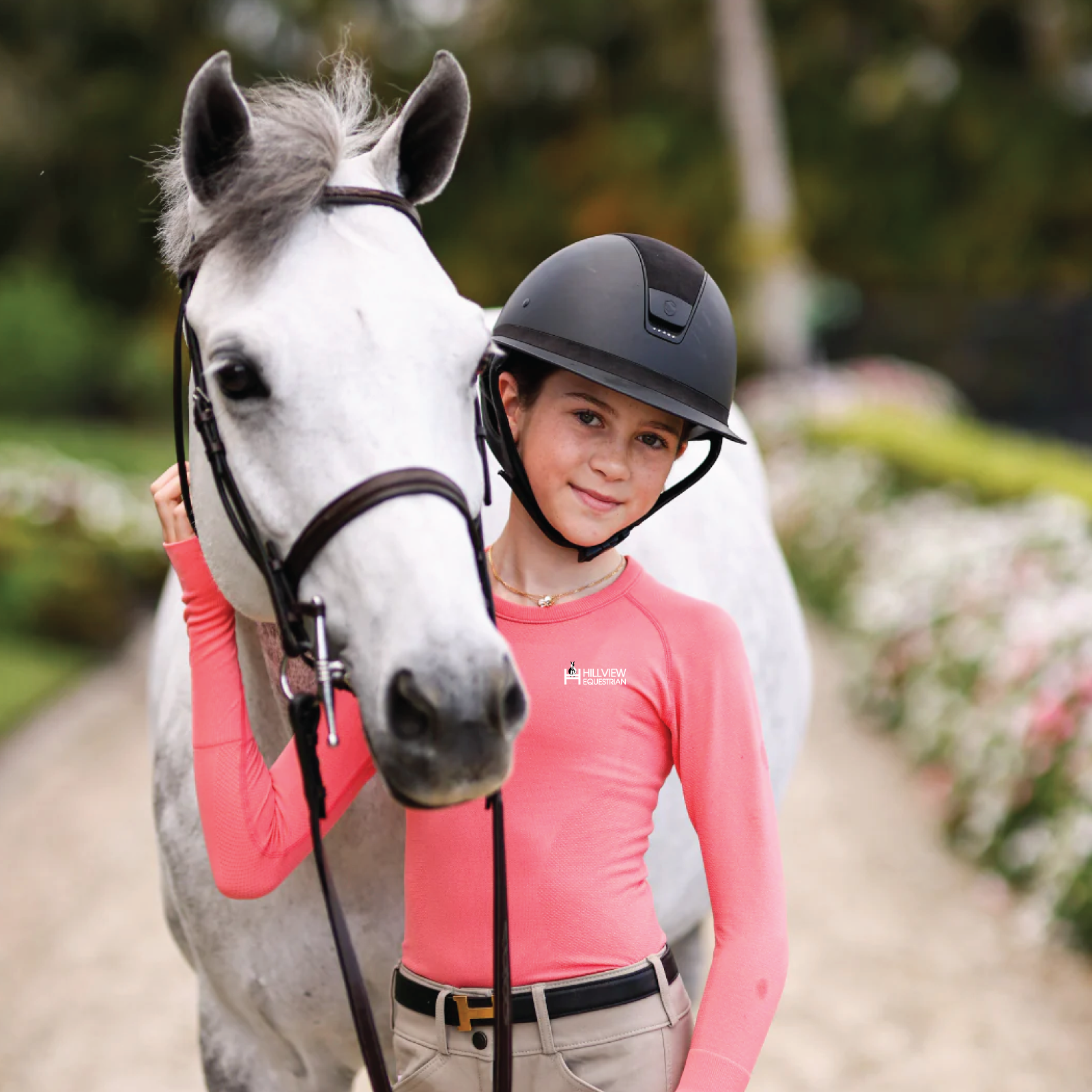 Hillview Equestrian TKEQ MINI Kennedy Seamless Long Sleeve