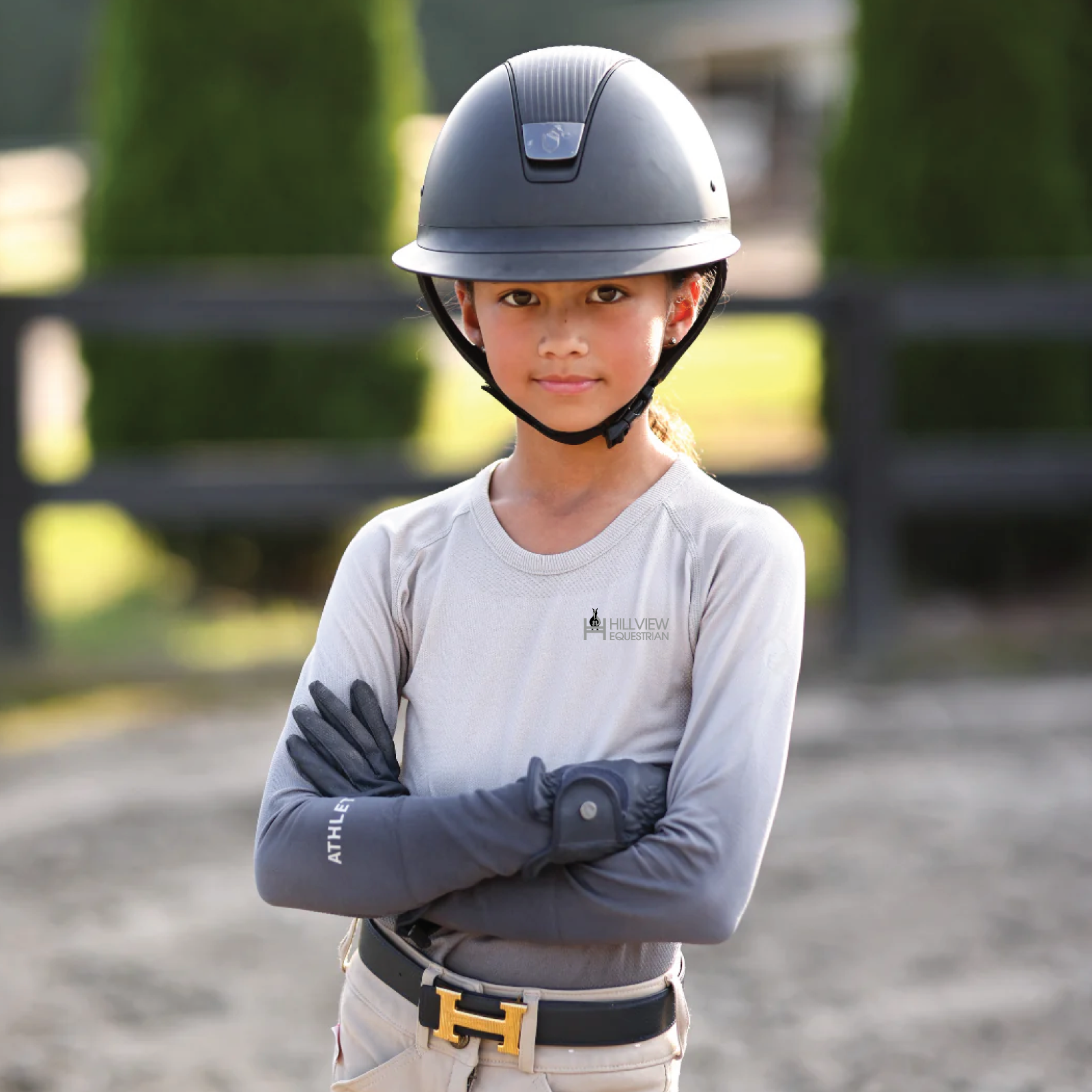 Hillview Equestrian TKEQ MINI Kennedy Seamless Long Sleeve