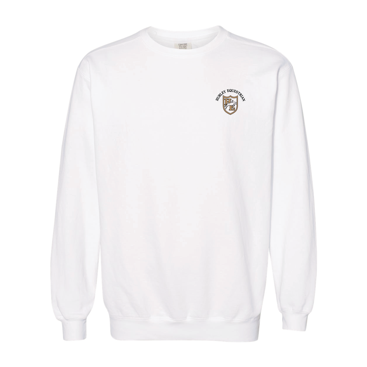 Hurley Equestrian Unisex Comfort Colors Garment Dyed Crewneck
