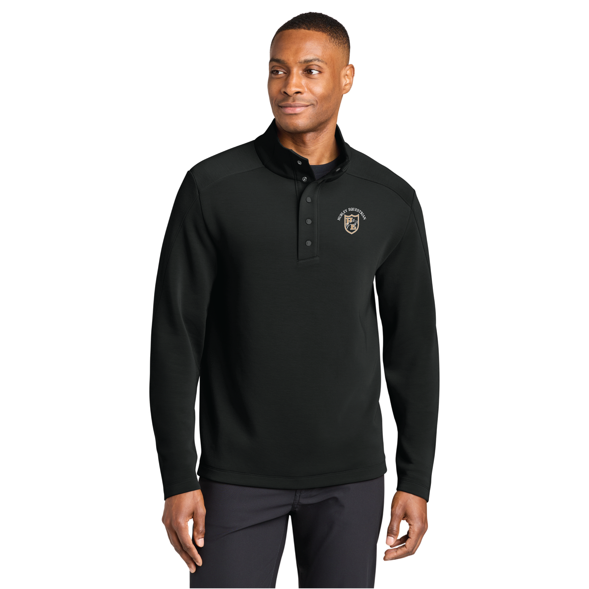 Hurley Equestrian  Men's MiiR Kumo 1/4-Snap Pullover