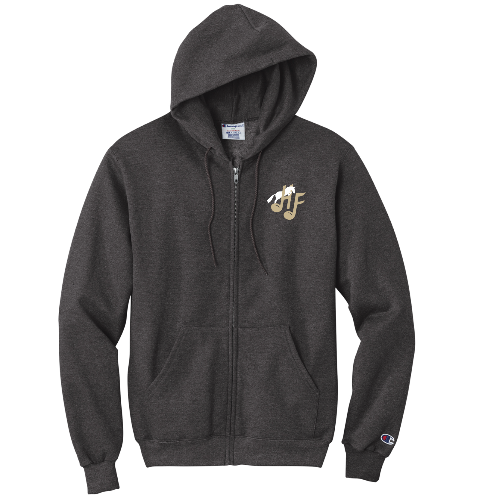 Harmony Farms Champion Powerblend Full-Zip Hoodie